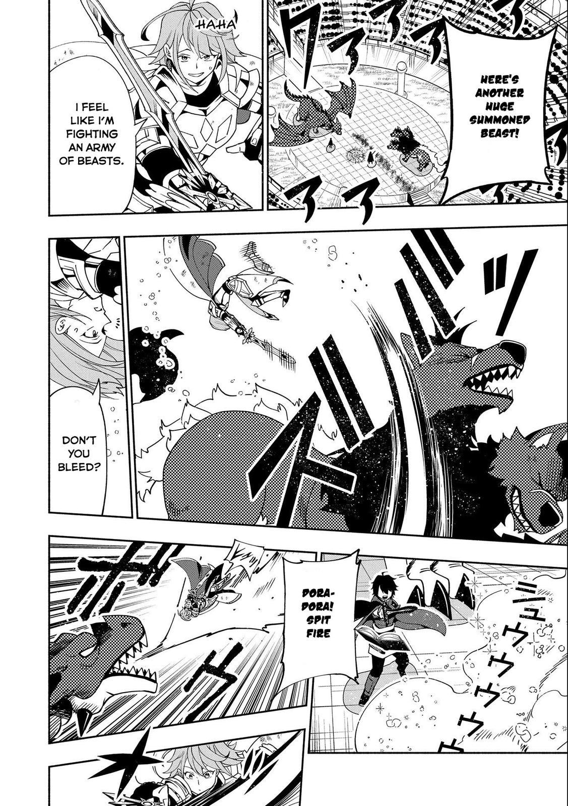 Hell Mode: Yarikomi Suki no Gamer wa Hai-settei no Isekai de Musou suru - Hajimari no Shoukanshi Chap 38 - Next Chap 39