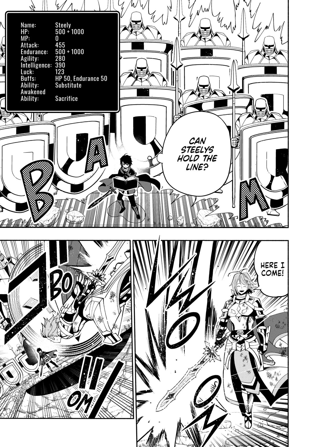 Hell Mode: Yarikomi Suki no Gamer wa Hai-settei no Isekai de Musou suru - Hajimari no Shoukanshi Chap 39 - Next Chap 40