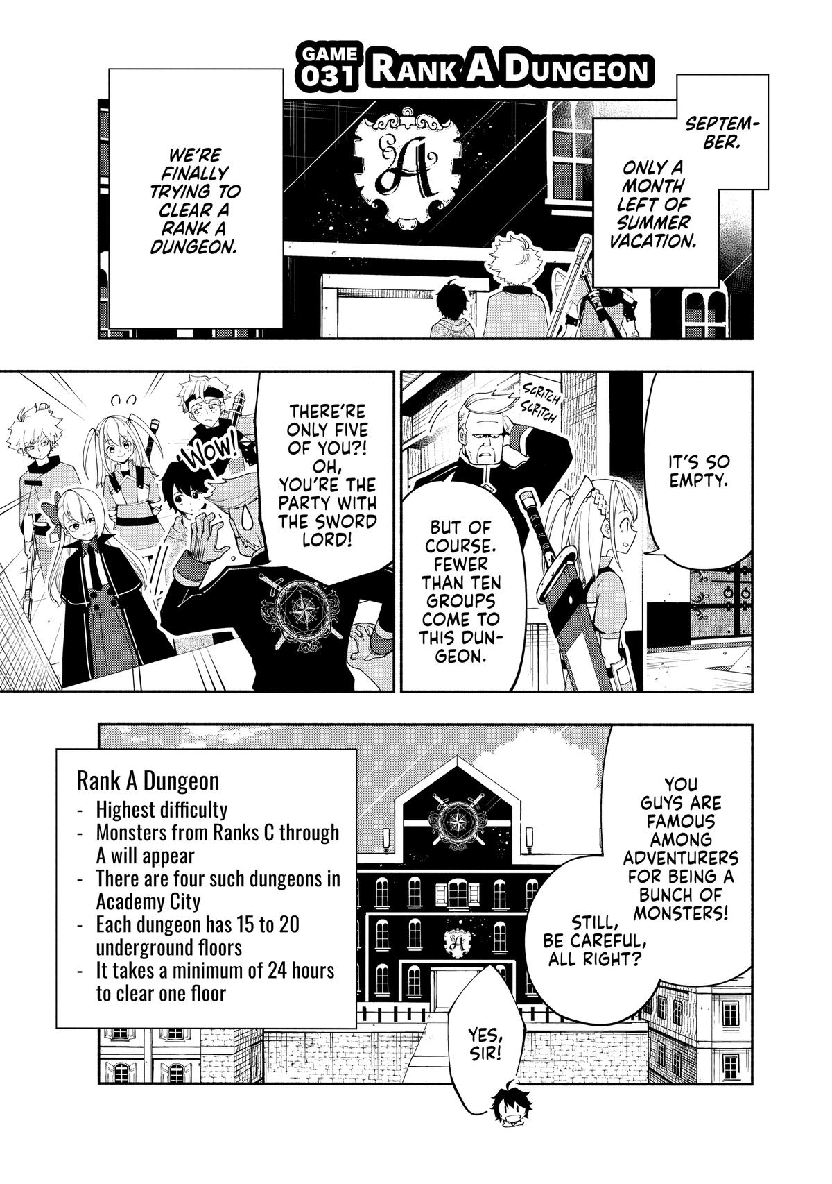 Hell Mode: Yarikomi Suki no Gamer wa Hai-settei no Isekai de Musou suru - Hajimari no Shoukanshi Chap 31 - Next Chap 32