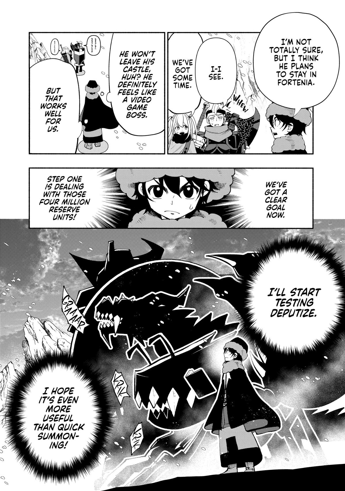 Hell Mode: Yarikomi Suki no Gamer wa Hai-settei no Isekai de Musou suru - Hajimari no Shoukanshi Chap 47 - Next Chap 48