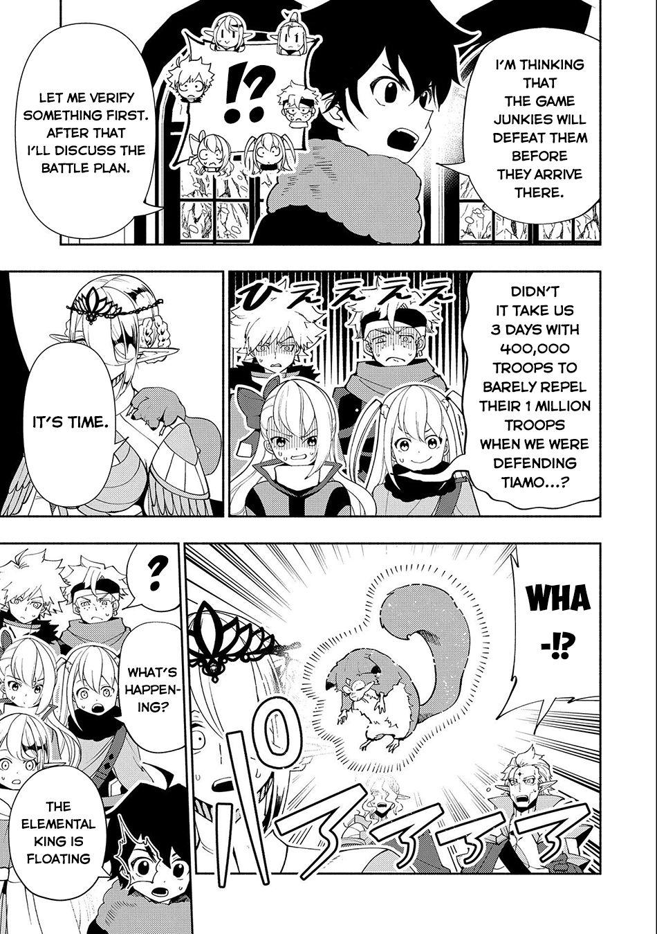 Hell Mode: Yarikomi Suki no Gamer wa Hai-settei no Isekai de Musou suru - Hajimari no Shoukanshi Chap 47 - Next Chap 48