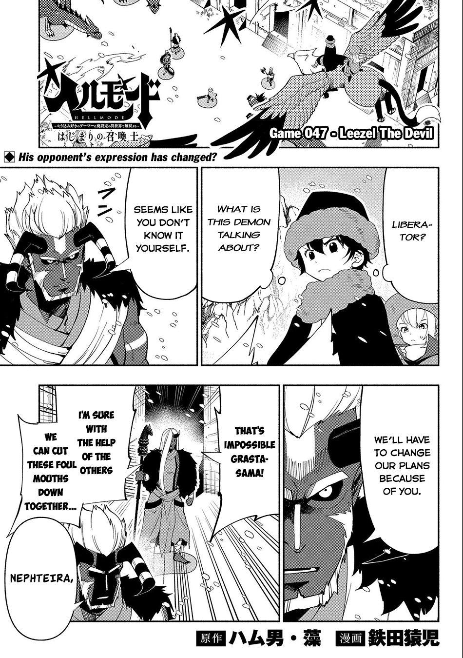 Hell Mode: Yarikomi Suki no Gamer wa Hai-settei no Isekai de Musou suru - Hajimari no Shoukanshi Chap 47 - Next Chap 48