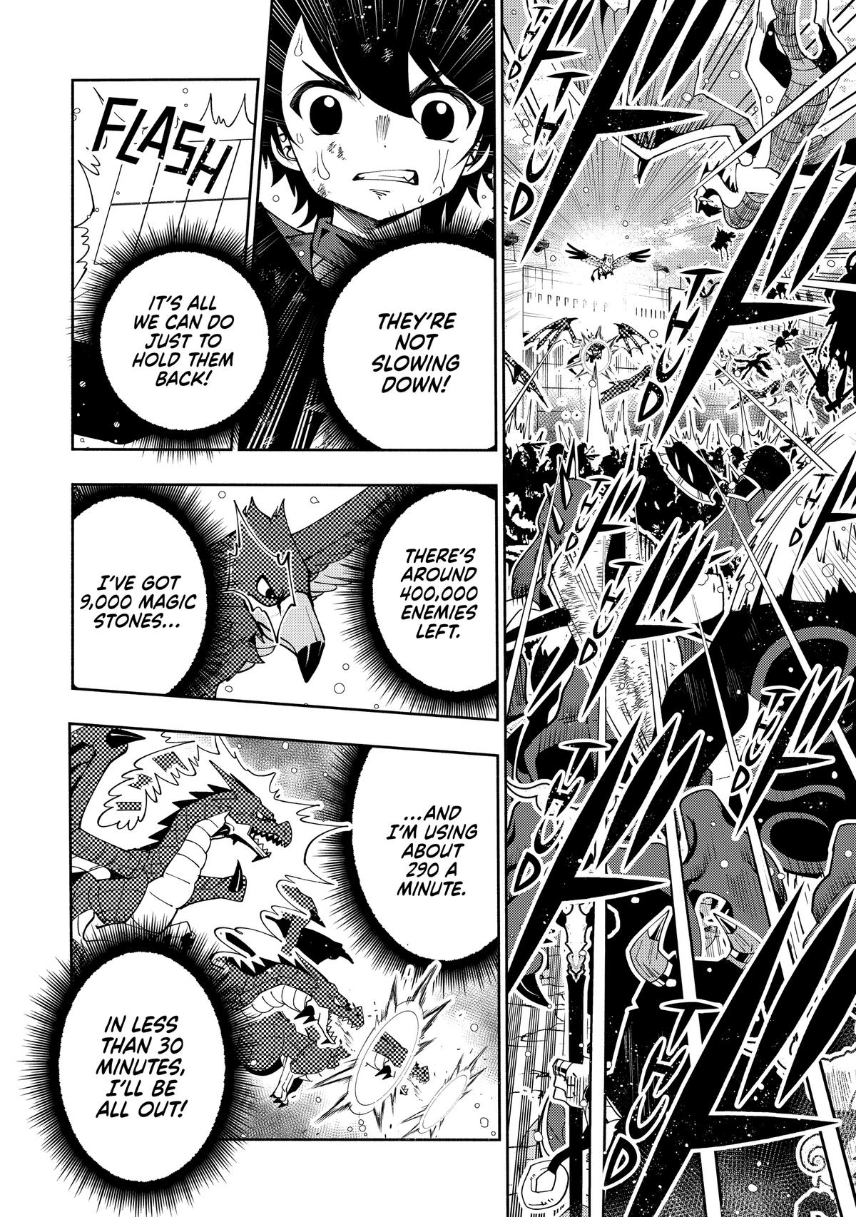 Hell Mode: Yarikomi Suki no Gamer wa Hai-settei no Isekai de Musou suru - Hajimari no Shoukanshi Chap 44 - Next Chap 45