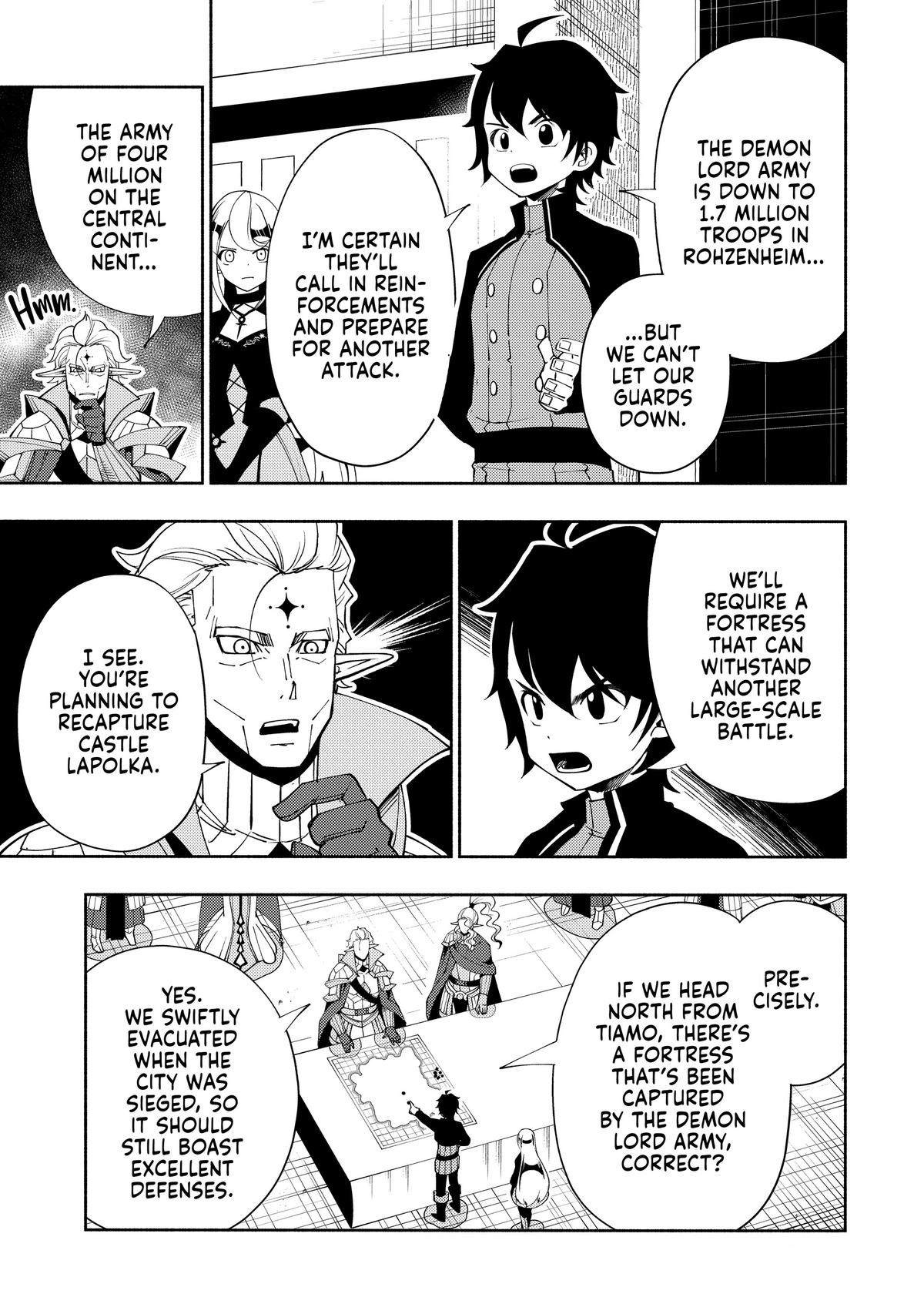 Hell Mode: Yarikomi Suki no Gamer wa Hai-settei no Isekai de Musou suru - Hajimari no Shoukanshi Chap 44 - Next Chap 45