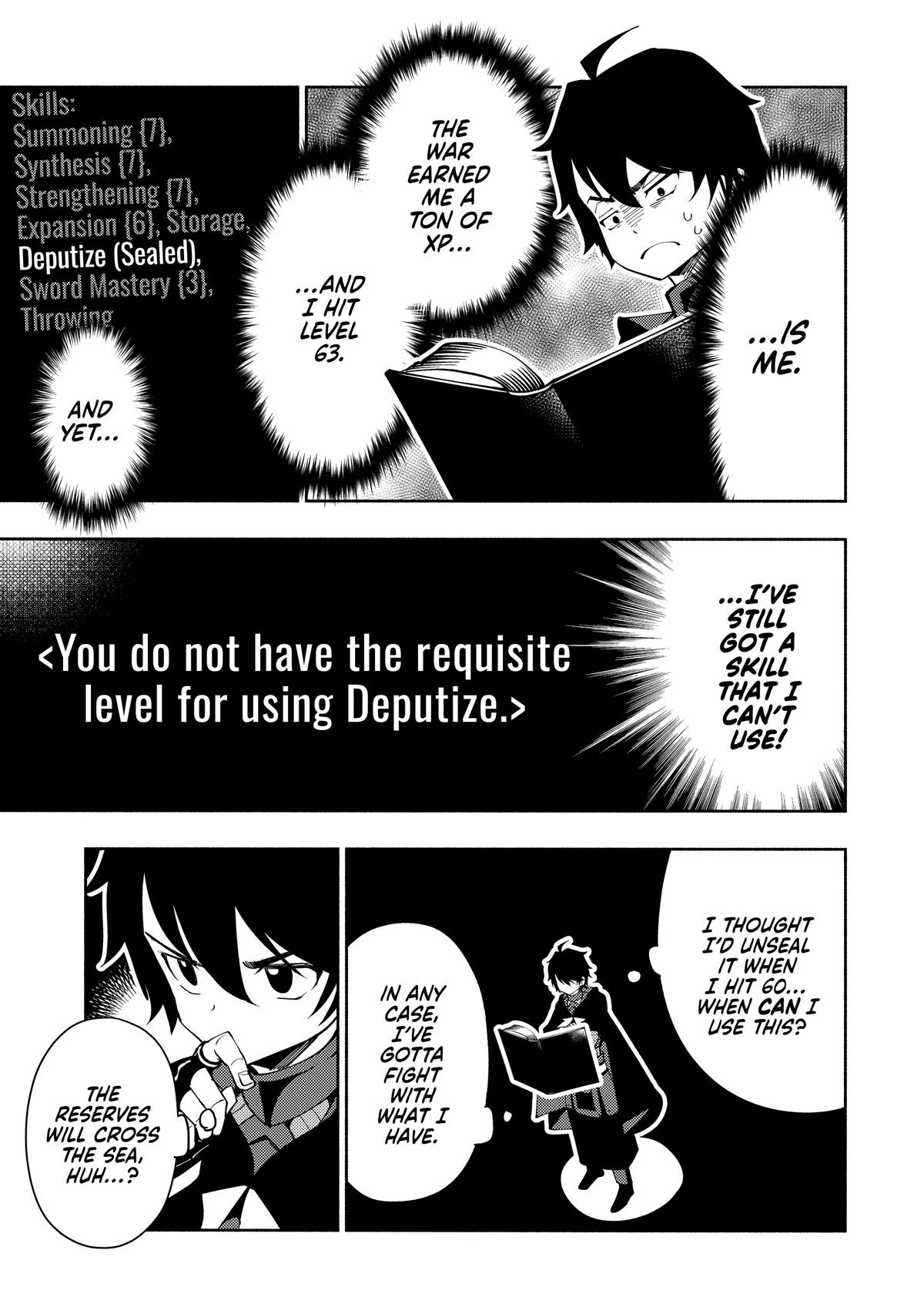 Hell Mode: Yarikomi Suki no Gamer wa Hai-settei no Isekai de Musou suru - Hajimari no Shoukanshi Chap 45 - Next Chap 46