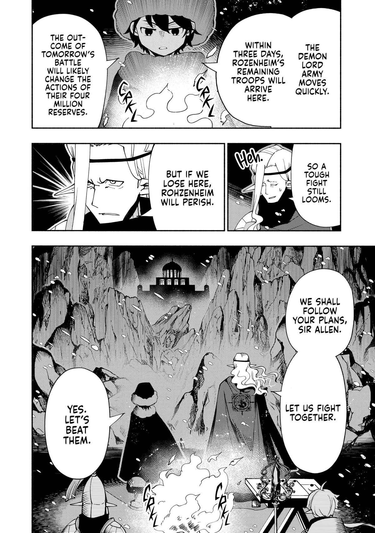Hell Mode: Yarikomi Suki no Gamer wa Hai-settei no Isekai de Musou suru - Hajimari no Shoukanshi Chap 45 - Next Chap 46