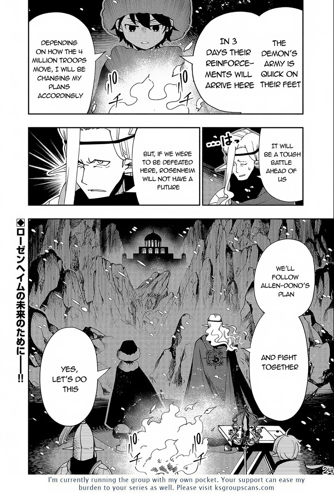 Hell Mode: Yarikomi Suki no Gamer wa Hai-settei no Isekai de Musou suru - Hajimari no Shoukanshi Chap 45 - Next Chap 46