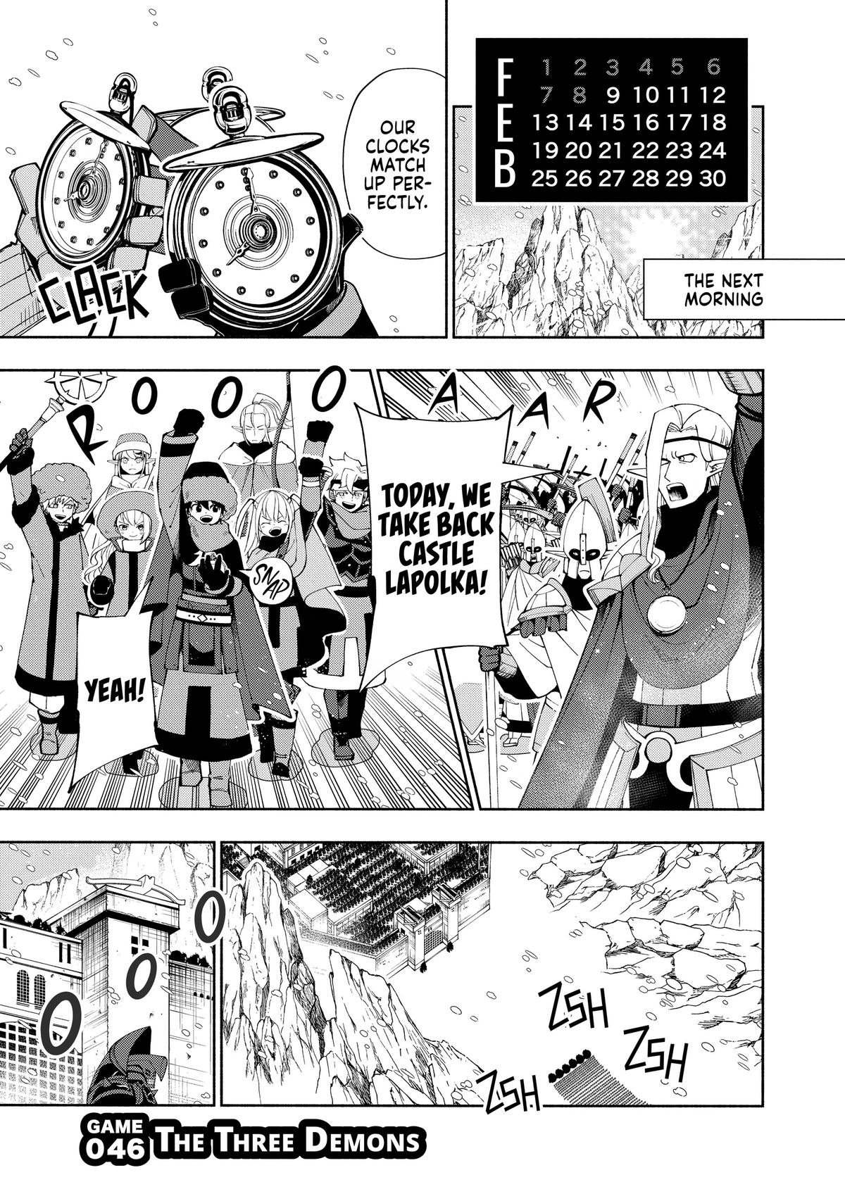 Hell Mode: Yarikomi Suki no Gamer wa Hai-settei no Isekai de Musou suru - Hajimari no Shoukanshi Chap 46 - Next Chap 47