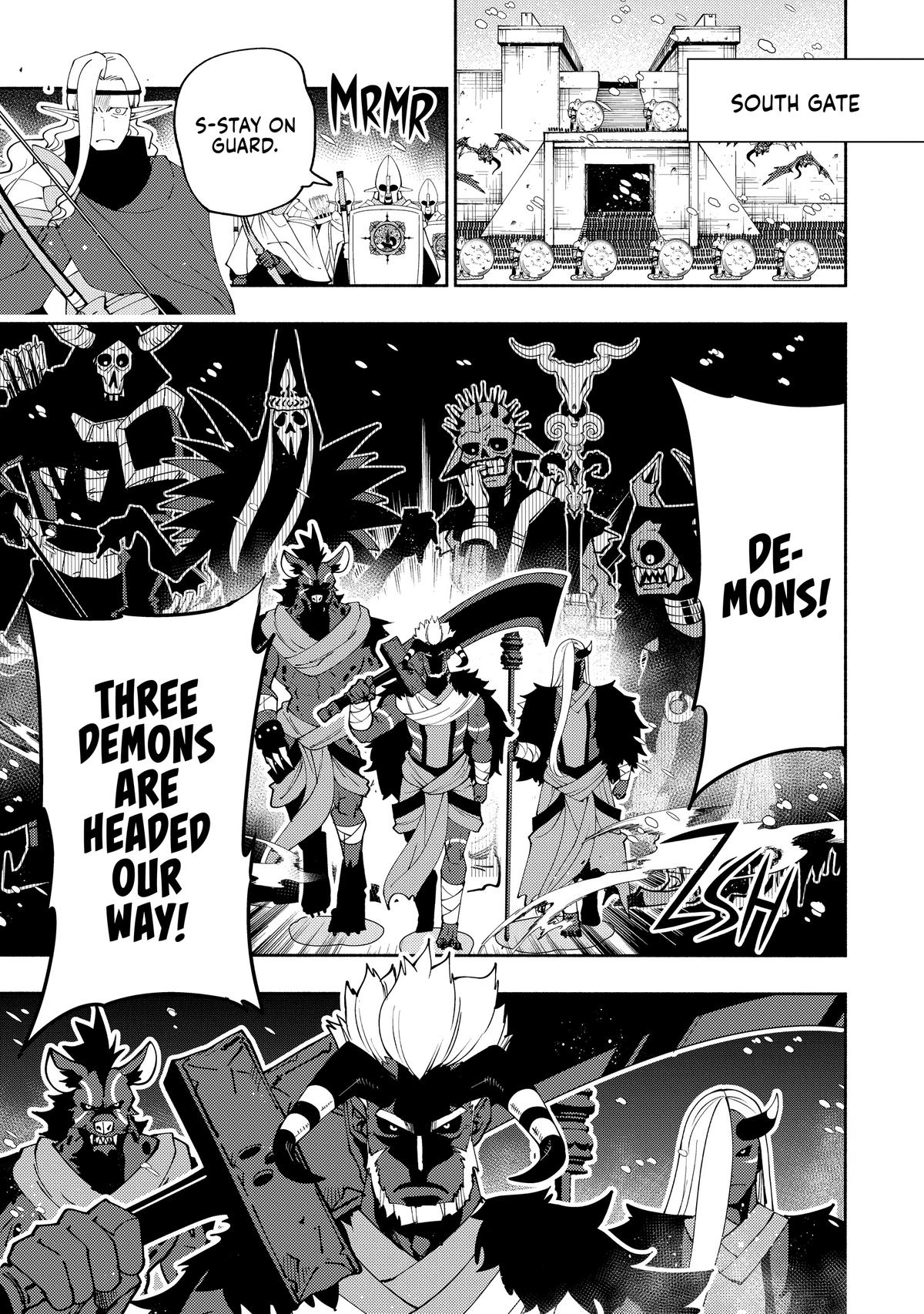 Hell Mode: Yarikomi Suki no Gamer wa Hai-settei no Isekai de Musou suru - Hajimari no Shoukanshi Chap 46 - Next Chap 47