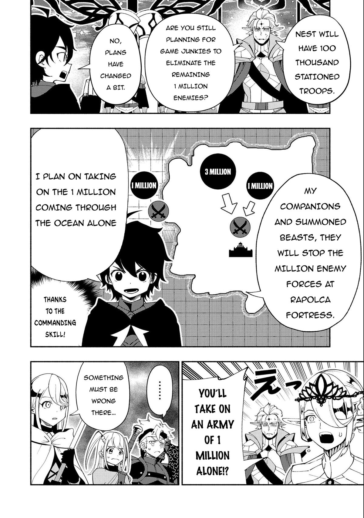 Hell Mode: Yarikomi Suki no Gamer wa Hai-settei no Isekai de Musou suru - Hajimari no Shoukanshi Chap 48 - Next Chap 49