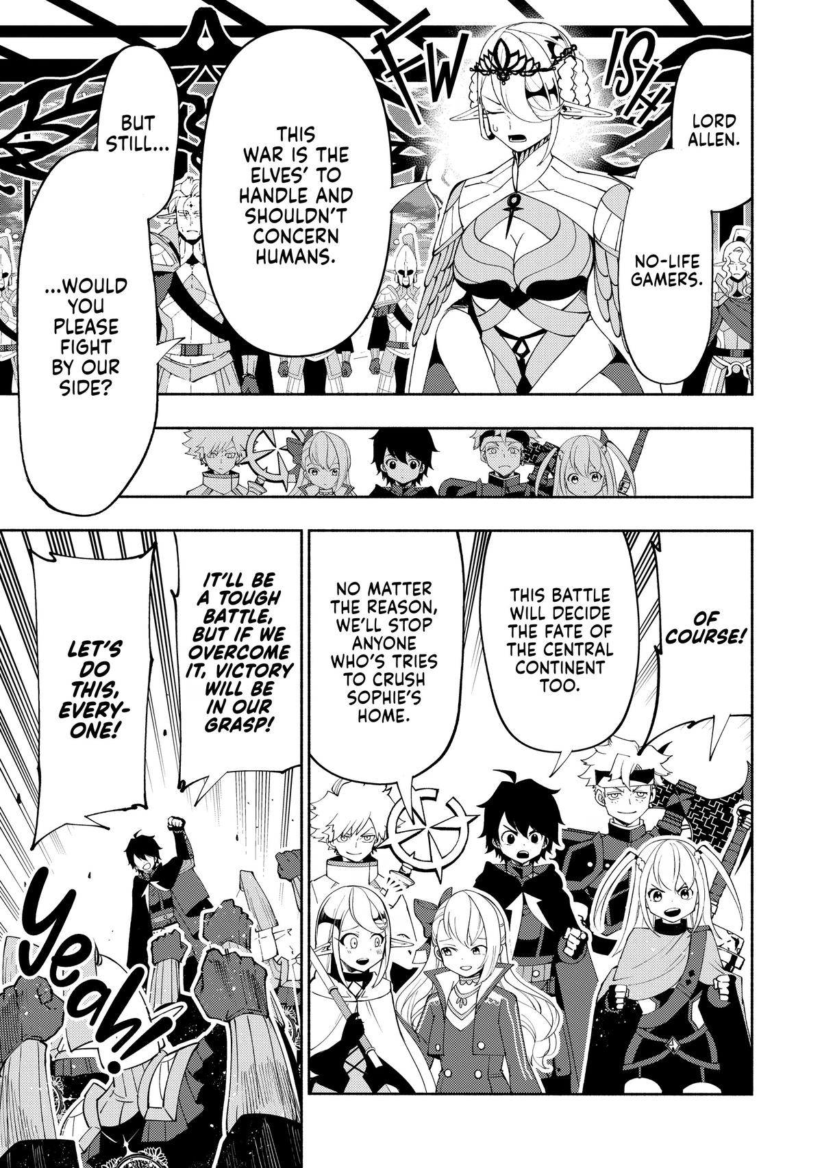 Hell Mode: Yarikomi Suki no Gamer wa Hai-settei no Isekai de Musou suru - Hajimari no Shoukanshi Chap 48 - Next Chap 49
