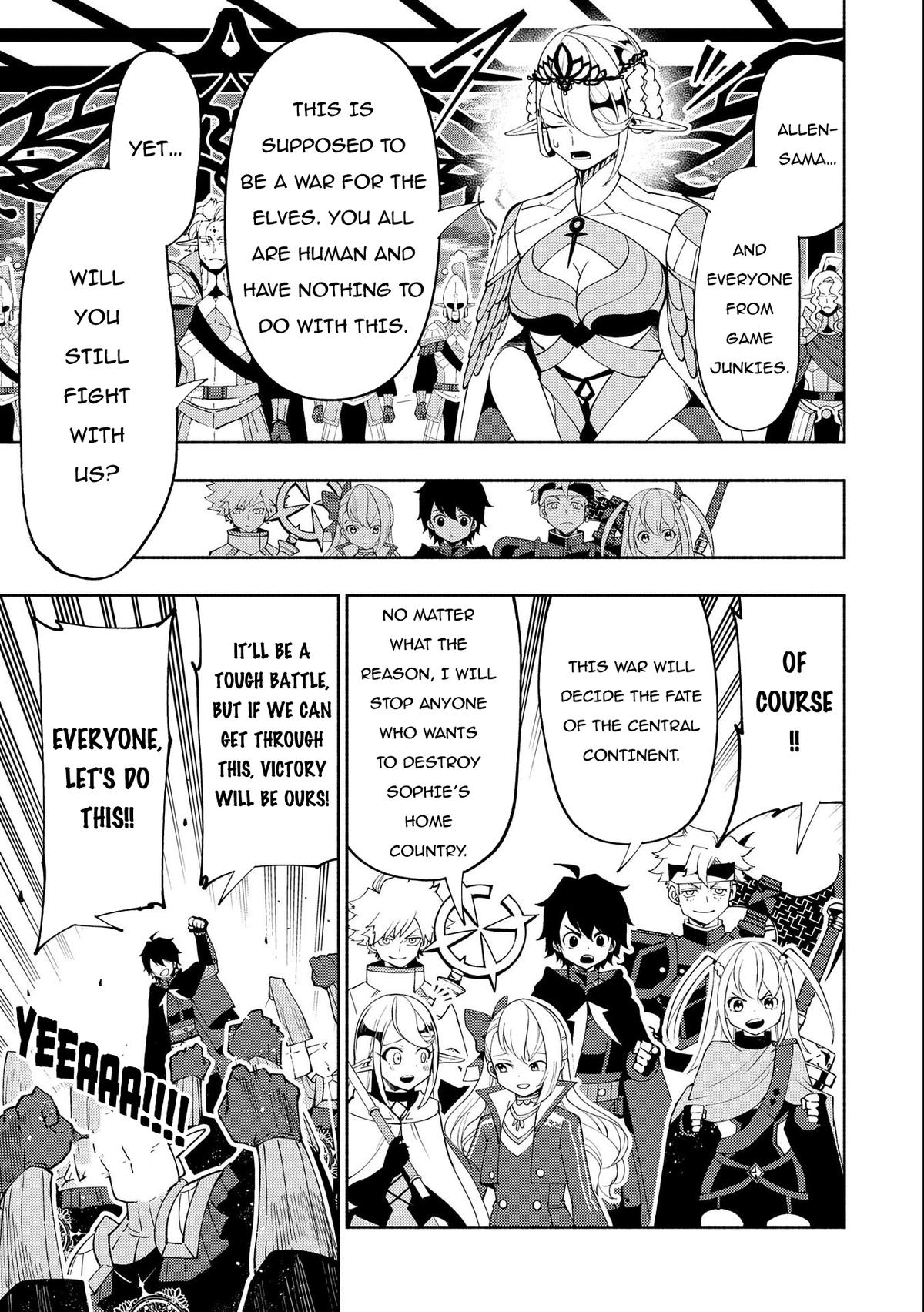 Hell Mode: Yarikomi Suki no Gamer wa Hai-settei no Isekai de Musou suru - Hajimari no Shoukanshi Chap 48 - Next Chap 49