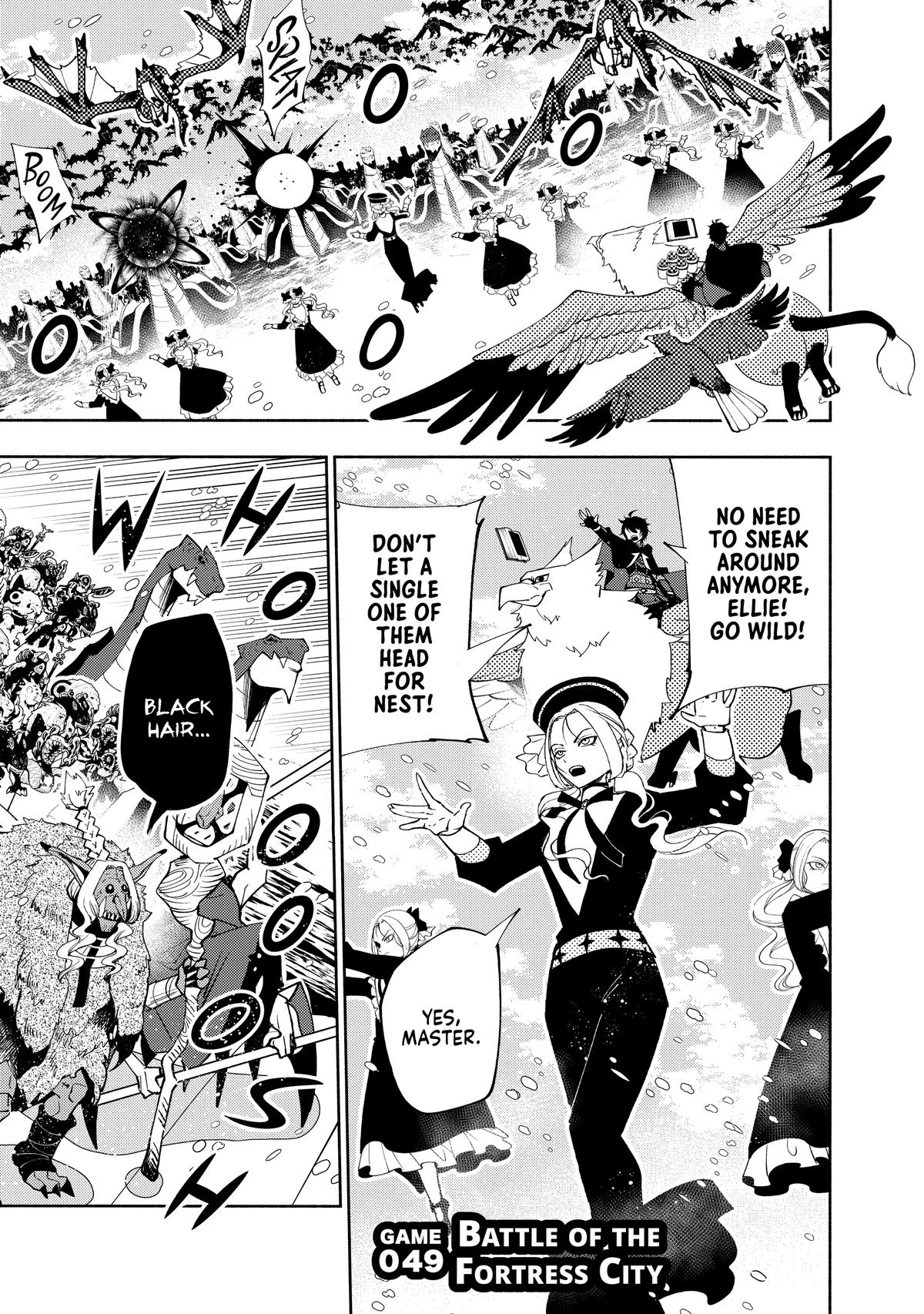 Hell Mode: Yarikomi Suki no Gamer wa Hai-settei no Isekai de Musou suru - Hajimari no Shoukanshi Chap 49 - Next Chap 50
