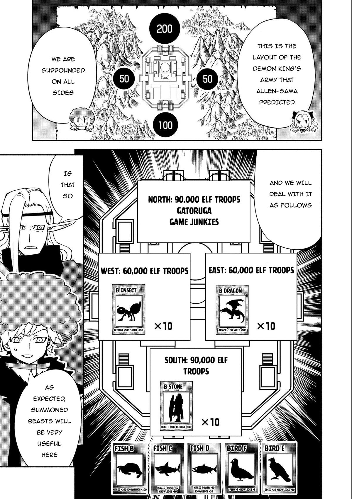 Hell Mode: Yarikomi Suki no Gamer wa Hai-settei no Isekai de Musou suru - Hajimari no Shoukanshi Chap 49 - Next Chap 50