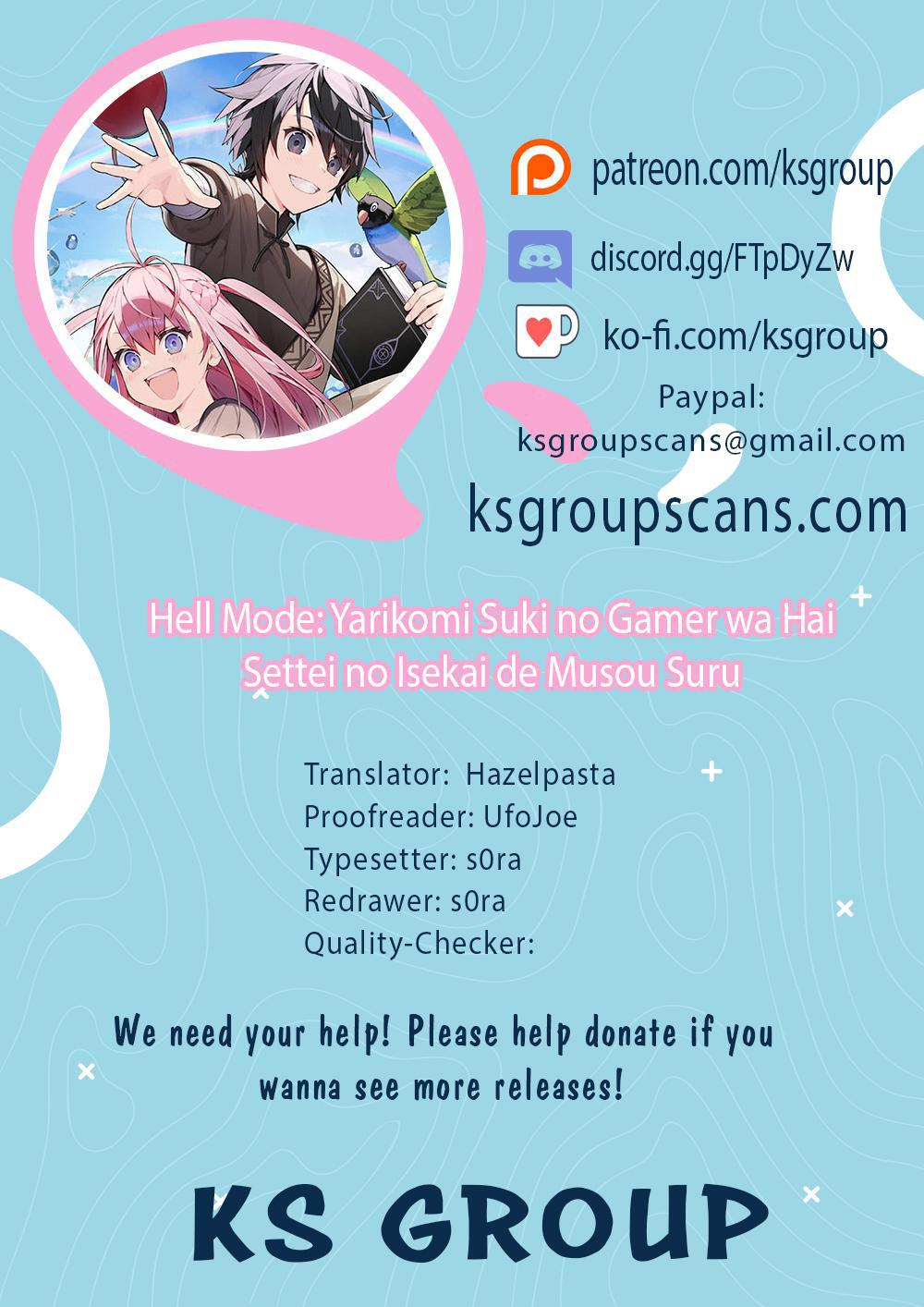 Hell Mode: Yarikomi Suki no Gamer wa Hai-settei no Isekai de Musou suru - Hajimari no Shoukanshi Chap 41 - Next Chap 42