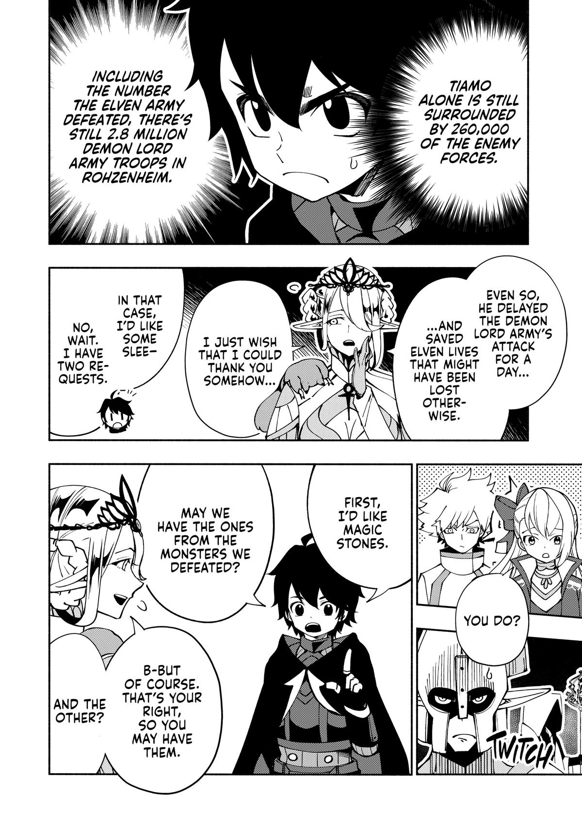 Hell Mode: Yarikomi Suki no Gamer wa Hai-settei no Isekai de Musou suru - Hajimari no Shoukanshi Chap 42 - Next Chap 43