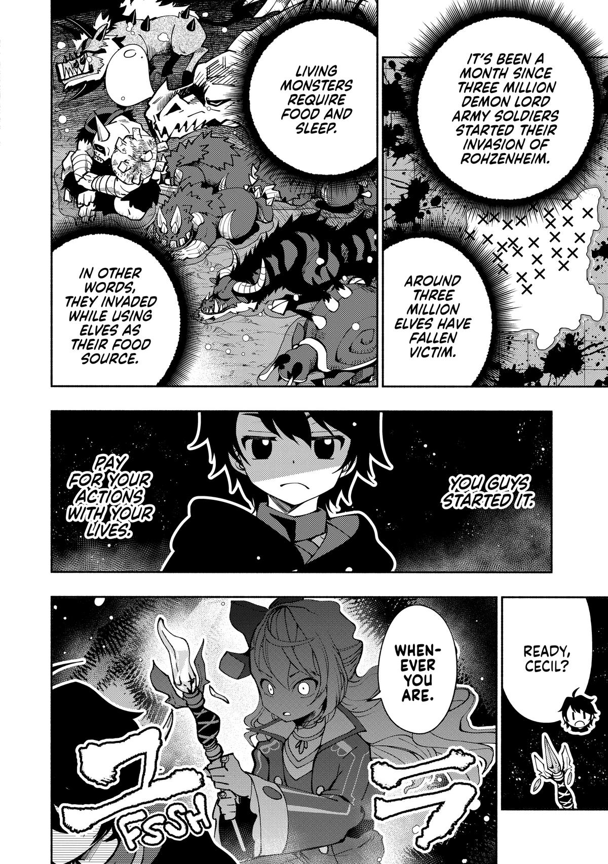 Hell Mode: Yarikomi Suki no Gamer wa Hai-settei no Isekai de Musou suru - Hajimari no Shoukanshi Chap 42 - Next Chap 43