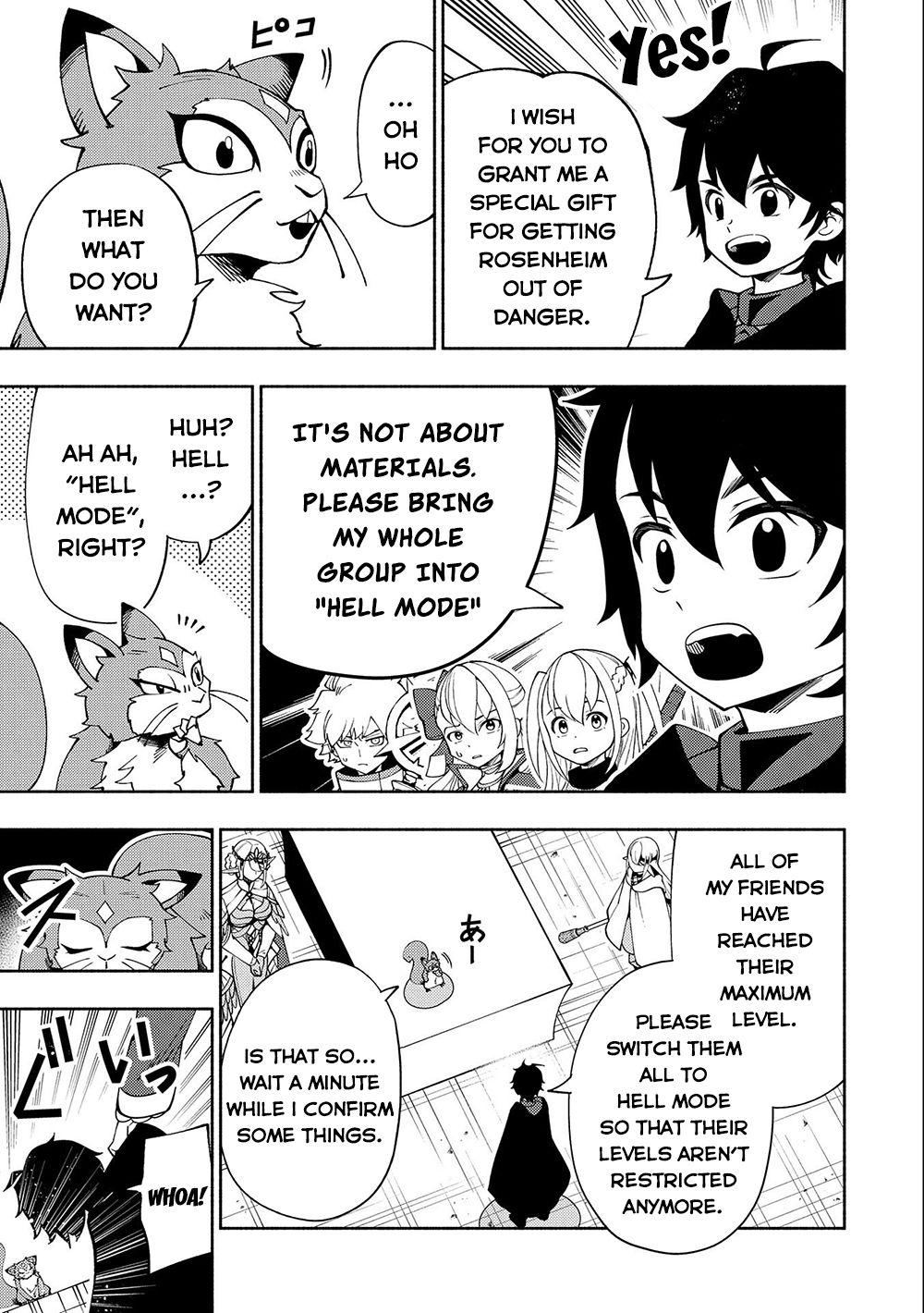 Hell Mode: Yarikomi Suki no Gamer wa Hai-settei no Isekai de Musou suru - Hajimari no Shoukanshi Chap 42 - Next Chap 43