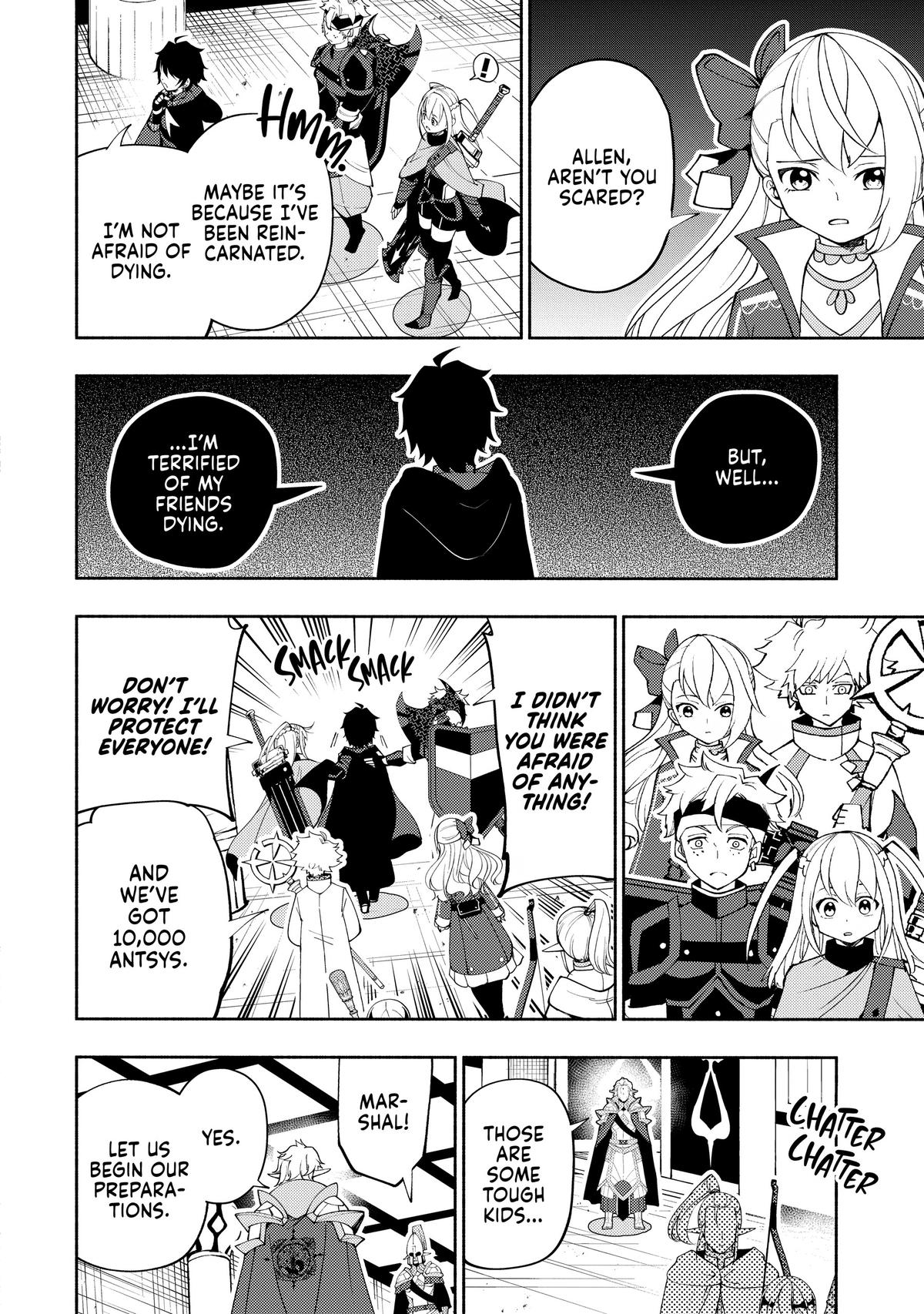 Hell Mode: Yarikomi Suki no Gamer wa Hai-settei no Isekai de Musou suru - Hajimari no Shoukanshi Chap 43 - Next Chap 44