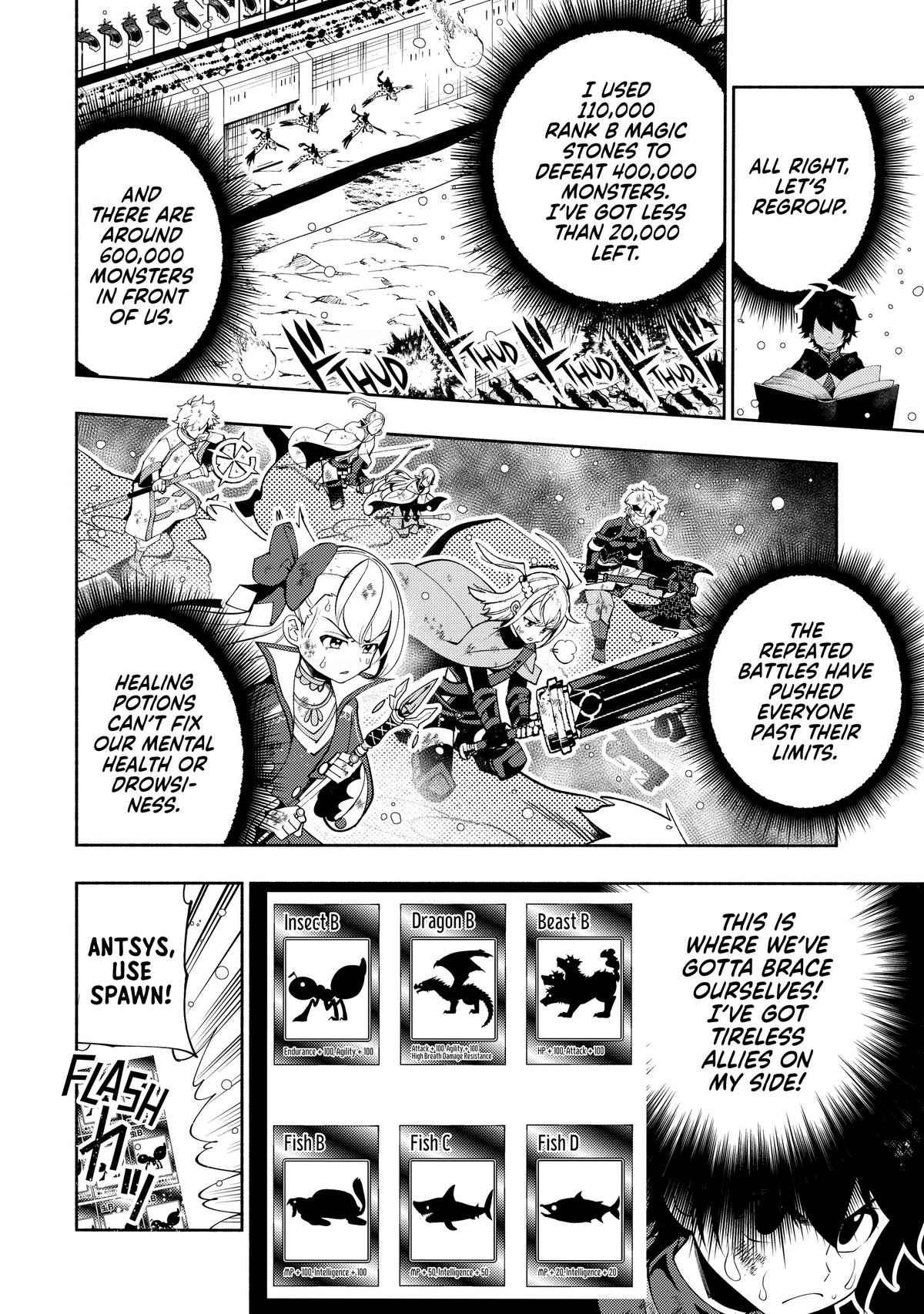 Hell Mode: Yarikomi Suki no Gamer wa Hai-settei no Isekai de Musou suru - Hajimari no Shoukanshi Chap 43 - Next Chap 44