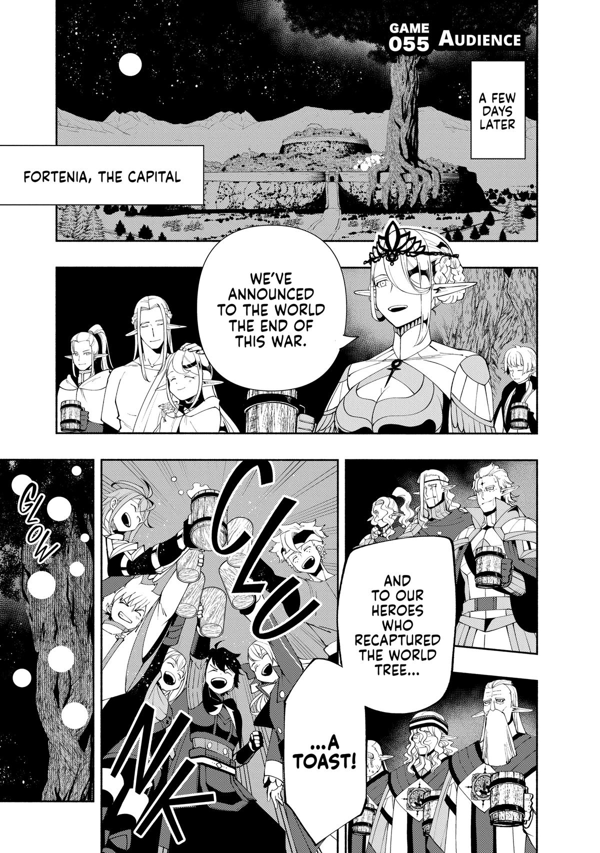 Hell Mode: Yarikomi Suki no Gamer wa Hai-settei no Isekai de Musou suru - Hajimari no Shoukanshi Chap 55 - Next Chap 56