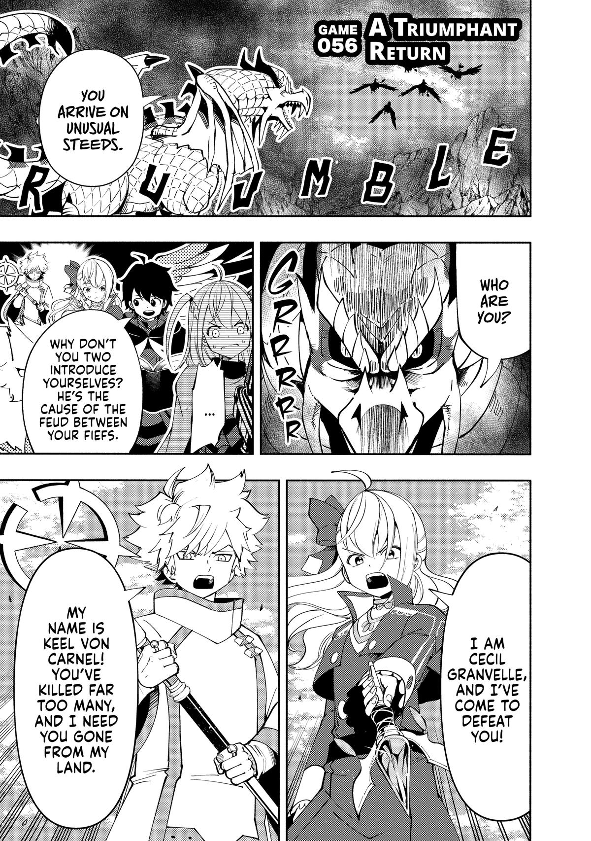 Hell Mode: Yarikomi Suki no Gamer wa Hai-settei no Isekai de Musou suru - Hajimari no Shoukanshi Chap 56 - Next Chap 57