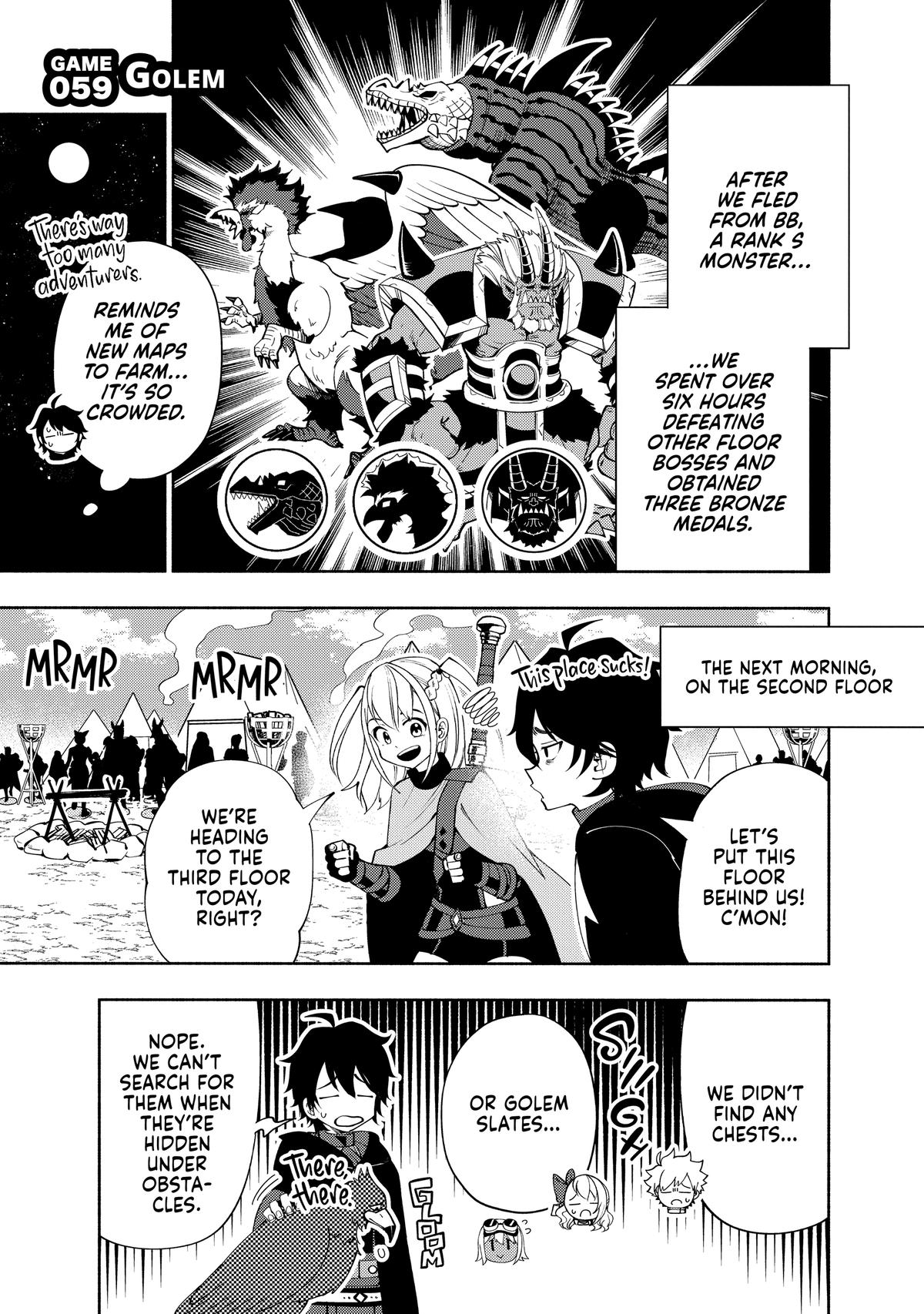 Hell Mode: Yarikomi Suki no Gamer wa Hai-settei no Isekai de Musou suru - Hajimari no Shoukanshi Chap 59 - Next Chap 60