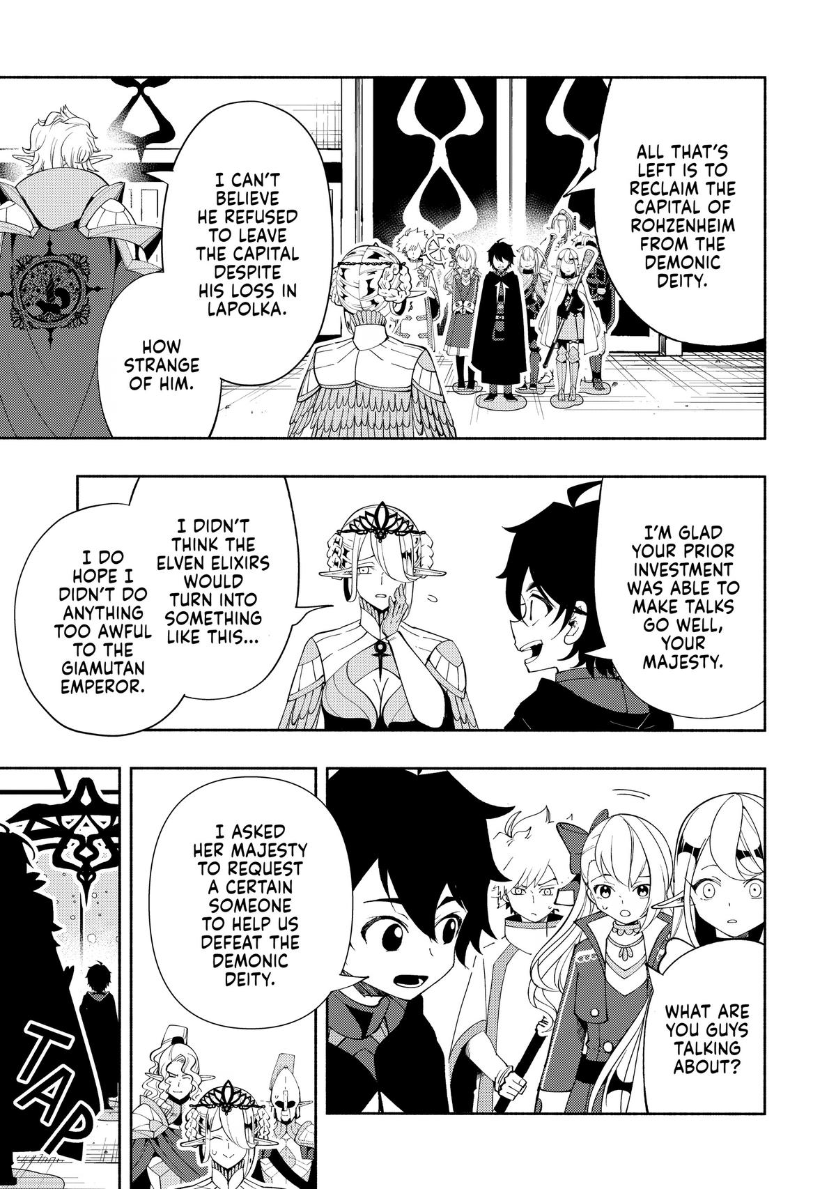 Hell Mode: Yarikomi Suki no Gamer wa Hai-settei no Isekai de Musou suru - Hajimari no Shoukanshi Chap 50 - Next Chap 51