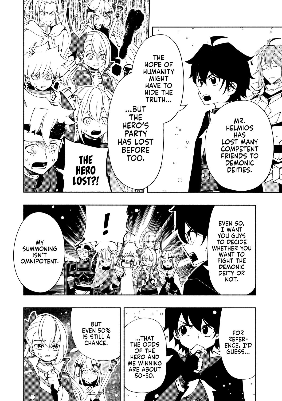 Hell Mode: Yarikomi Suki no Gamer wa Hai-settei no Isekai de Musou suru - Hajimari no Shoukanshi Chap 50 - Next Chap 51