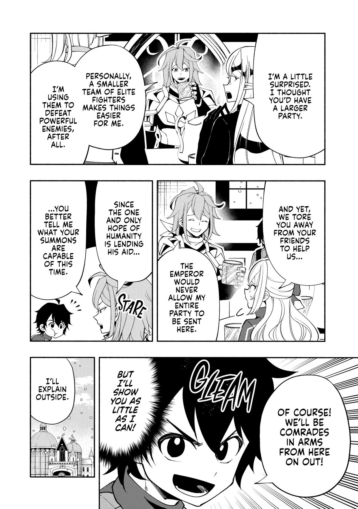 Hell Mode: Yarikomi Suki no Gamer wa Hai-settei no Isekai de Musou suru - Hajimari no Shoukanshi Chap 50 - Next Chap 51