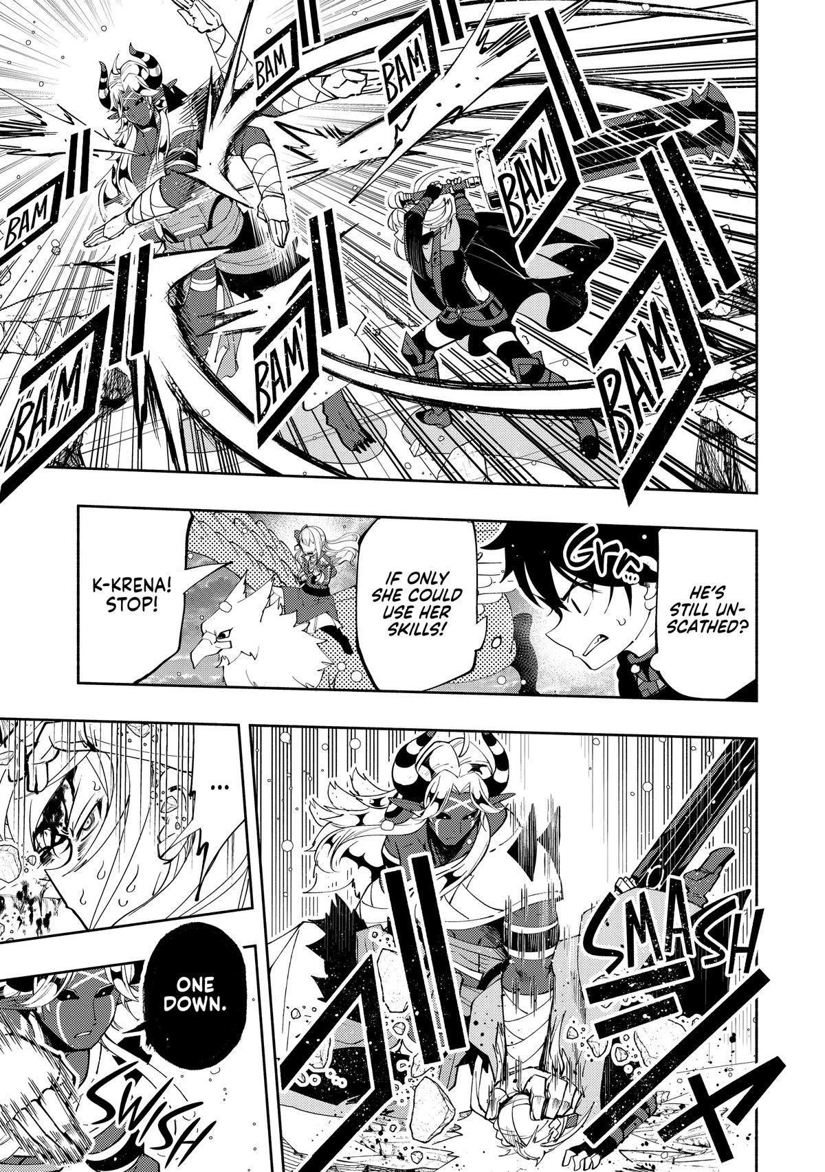 Hell Mode: Yarikomi Suki no Gamer wa Hai-settei no Isekai de Musou suru - Hajimari no Shoukanshi Chap 51 - Next Chap 52