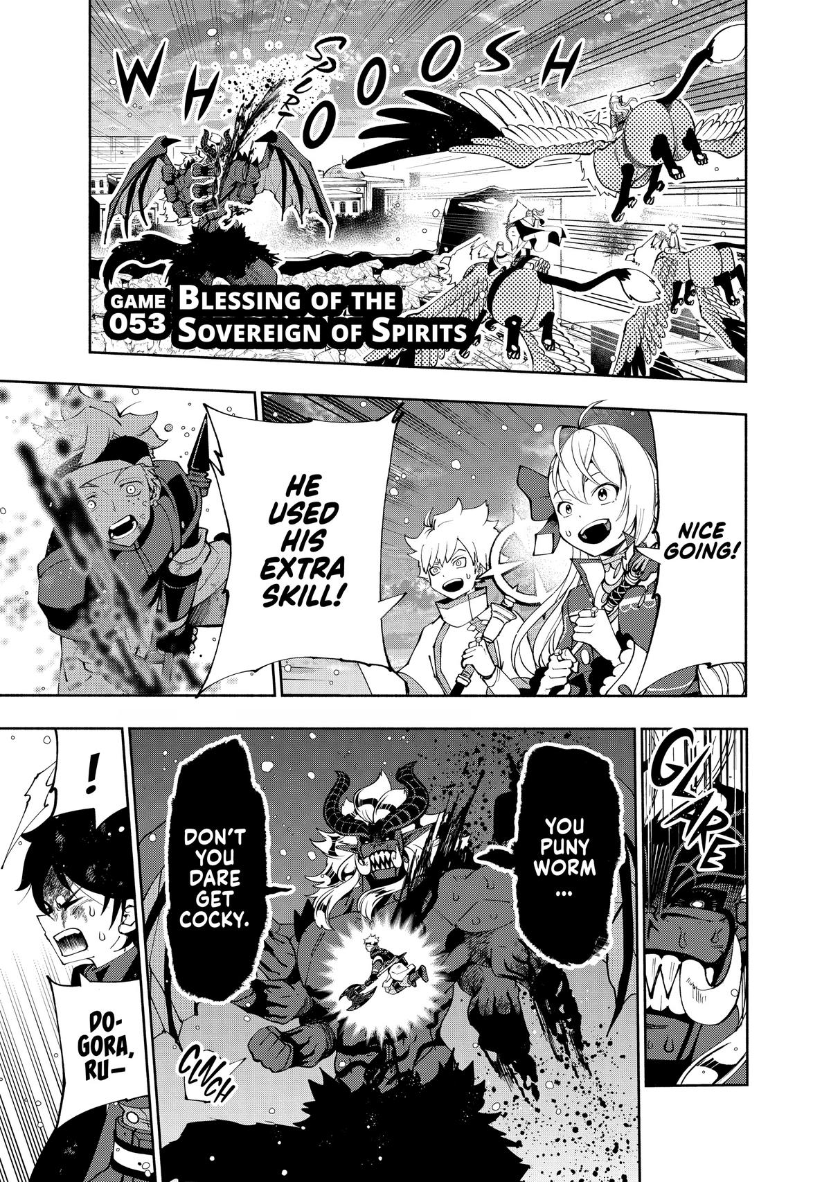 Hell Mode: Yarikomi Suki no Gamer wa Hai-settei no Isekai de Musou suru - Hajimari no Shoukanshi Chap 53 - Next Chap 54
