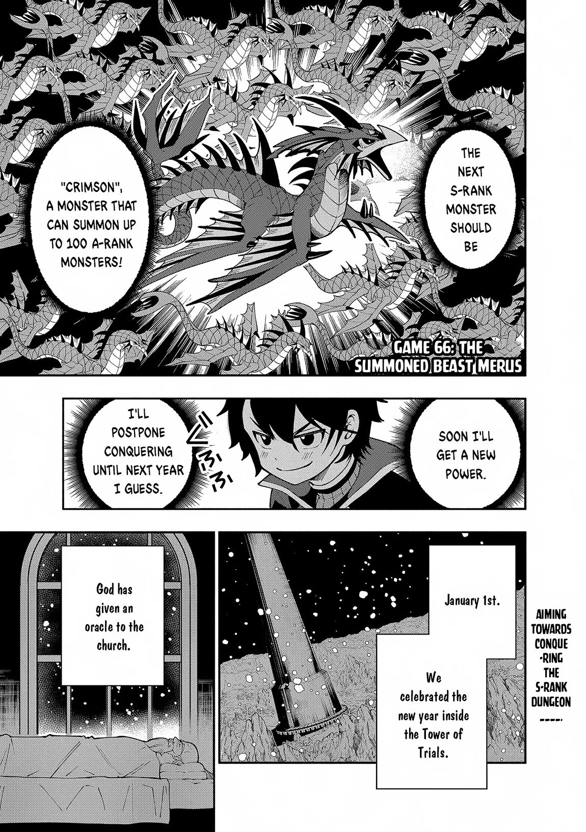 Hell Mode: Yarikomi Suki no Gamer wa Hai-settei no Isekai de Musou suru - Hajimari no Shoukanshi Chap 66 - Next Chap 67