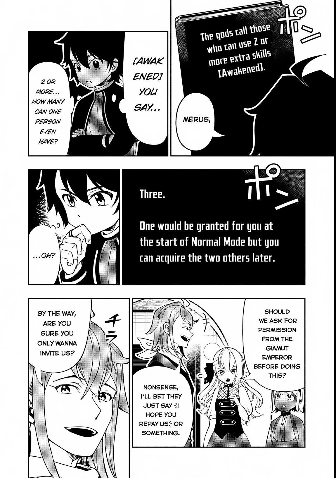 Hell Mode: Yarikomi Suki no Gamer wa Hai-settei no Isekai de Musou suru - Hajimari no Shoukanshi Chap 69 - Next Chap 70