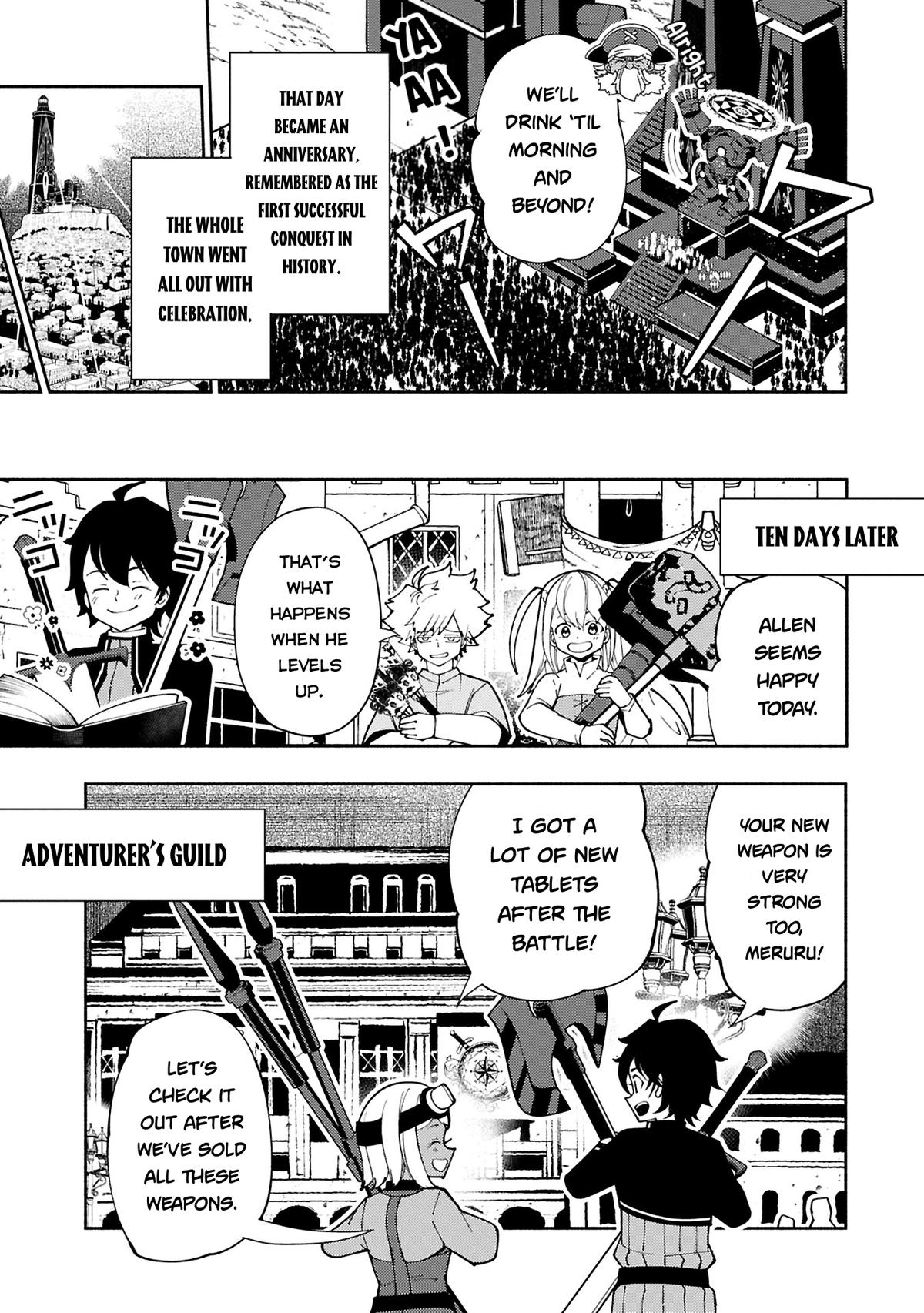 Hell Mode: Yarikomi Suki no Gamer wa Hai-settei no Isekai de Musou suru - Hajimari no Shoukanshi Chap 74.1 - Next Chap 75.1