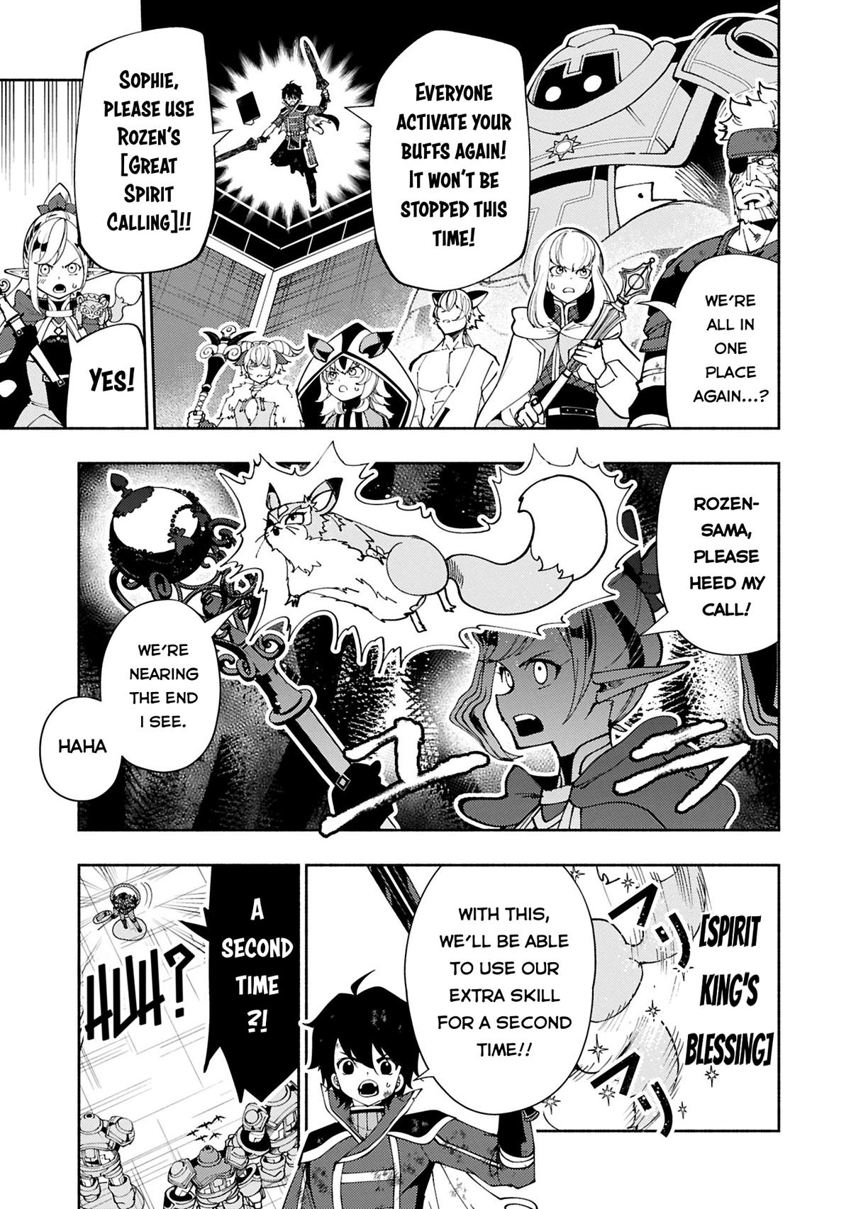 Hell Mode: Yarikomi Suki no Gamer wa Hai-settei no Isekai de Musou suru - Hajimari no Shoukanshi Chap 73.1 - Next Chap 74.1