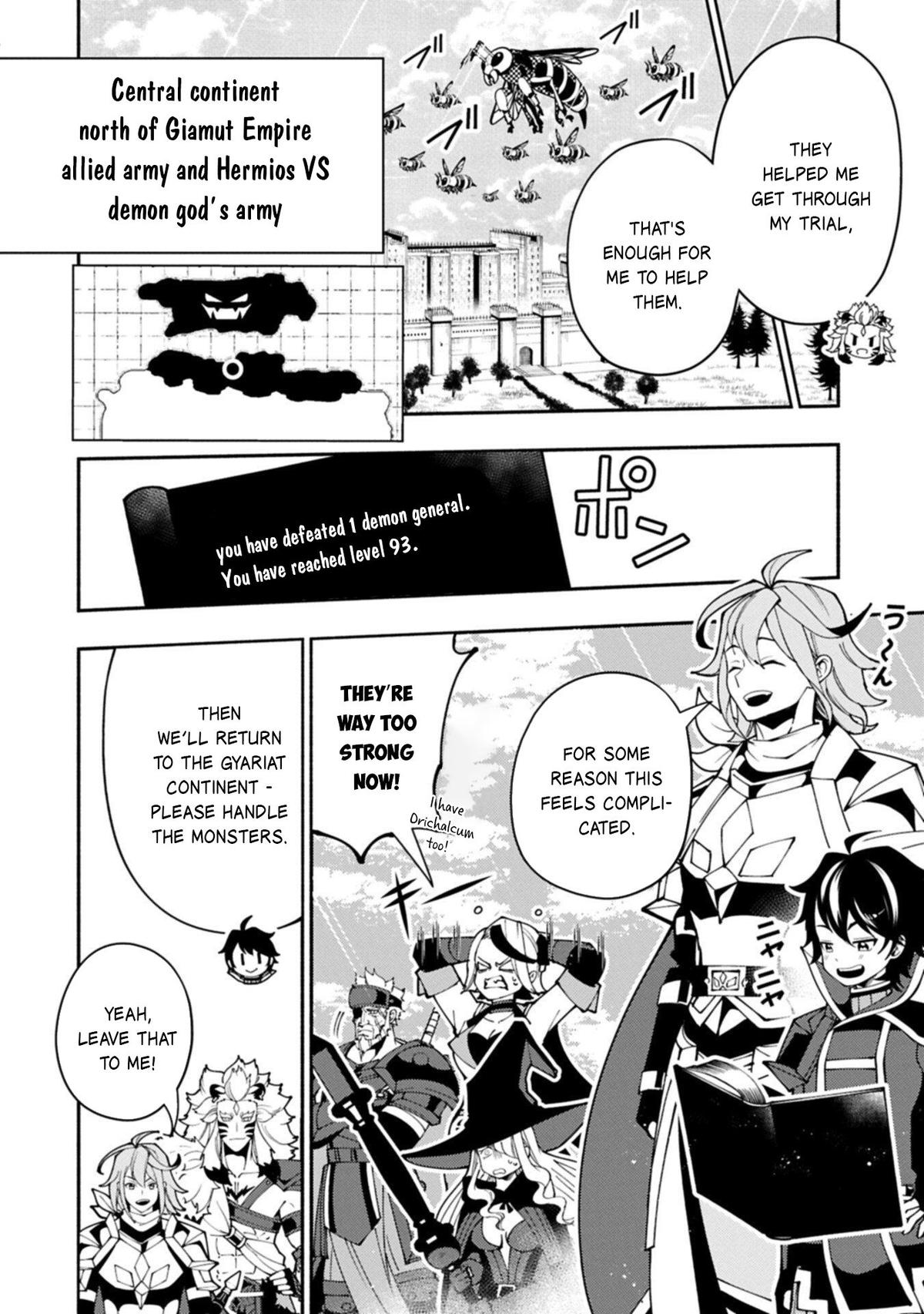 Hell Mode: Yarikomi Suki no Gamer wa Hai-settei no Isekai de Musou suru - Hajimari no Shoukanshi Chap 89.2 - Next Chap 90.2