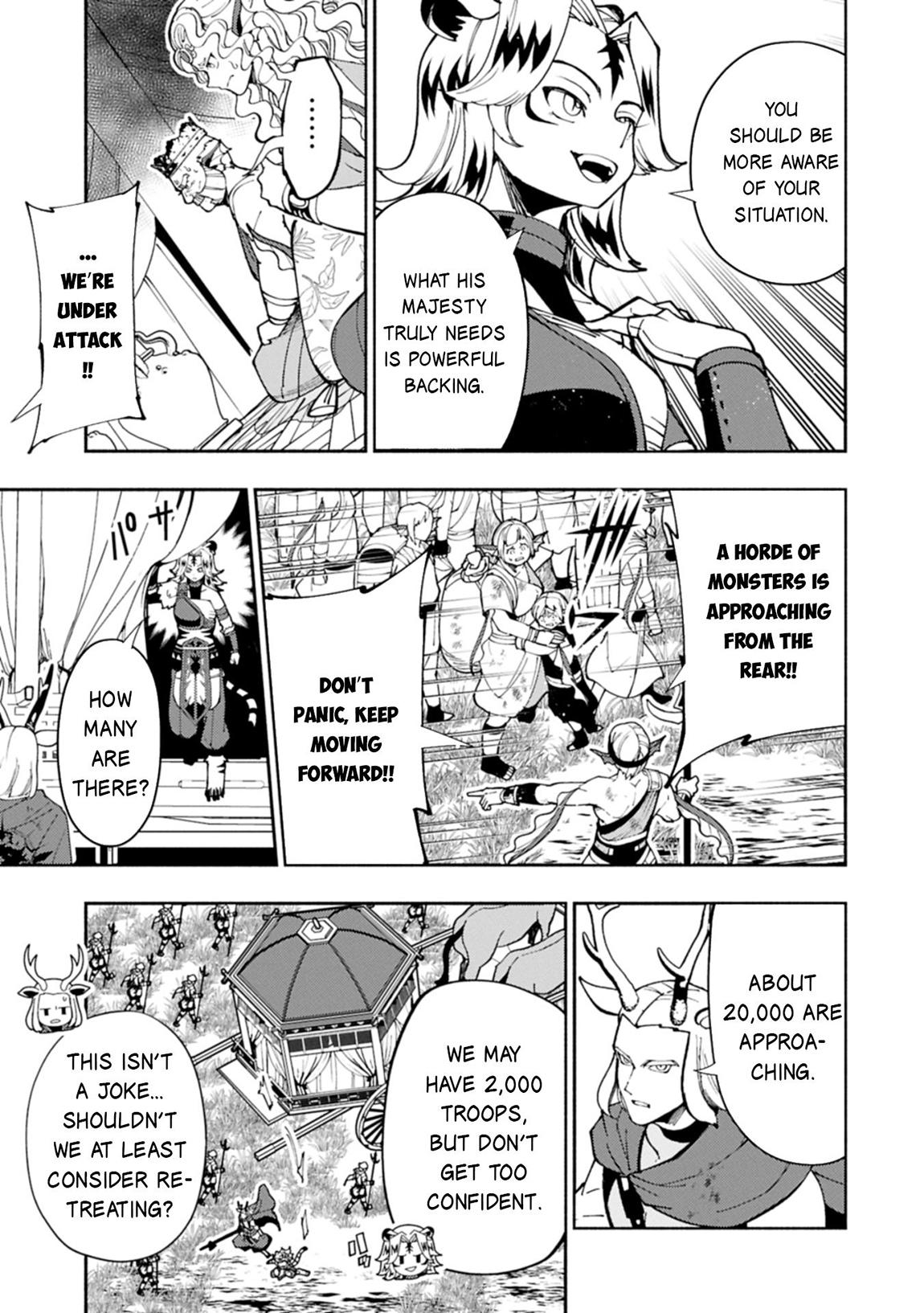 Hell Mode: Yarikomi Suki no Gamer wa Hai-settei no Isekai de Musou suru - Hajimari no Shoukanshi Chap 81.2 - Next Chap 82.2