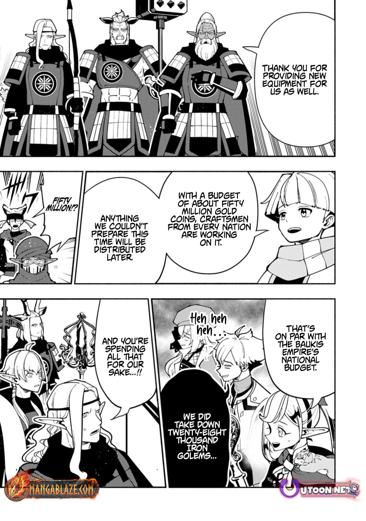 Hell Mode: Yarikomi Suki no Gamer wa Hai-settei no Isekai de Musou suru - Hajimari no Shoukanshi Chap 96.1 - Next Chap 97.1