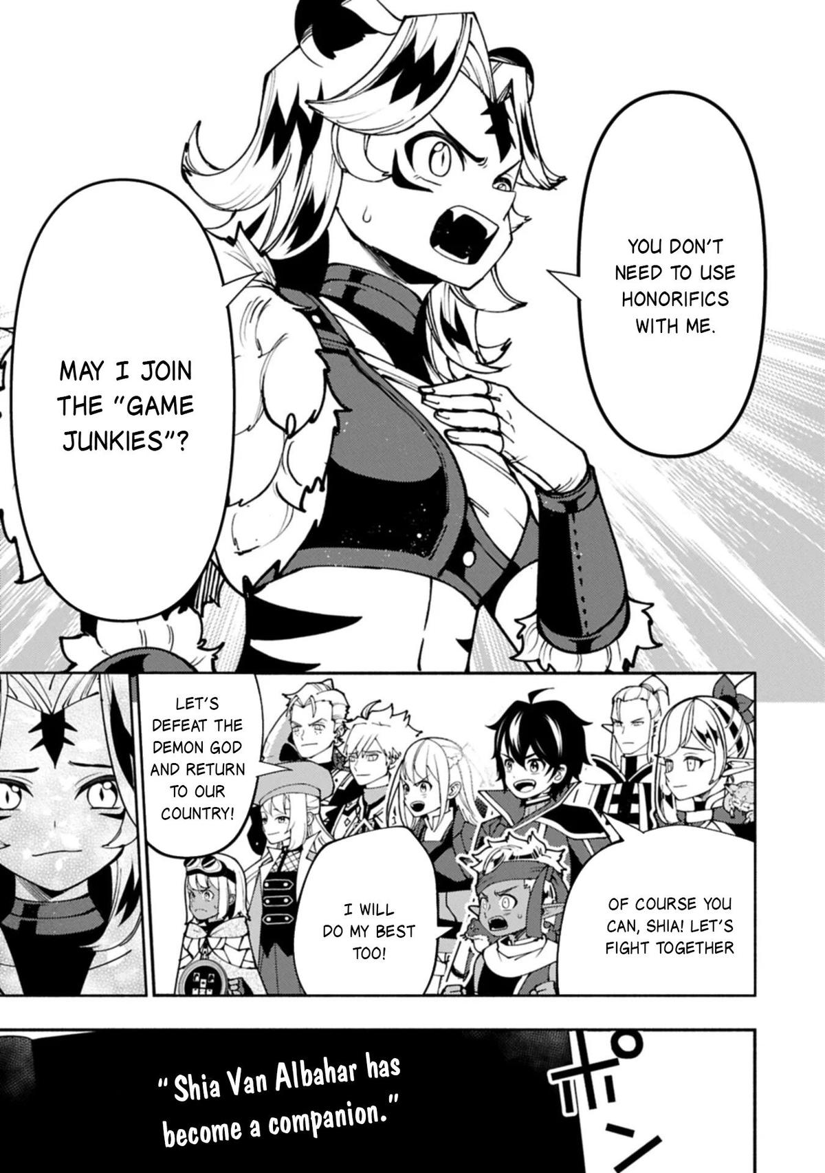 Hell Mode: Yarikomi Suki no Gamer wa Hai-settei no Isekai de Musou suru - Hajimari no Shoukanshi Chap 91.2 - Next Chap 92.2