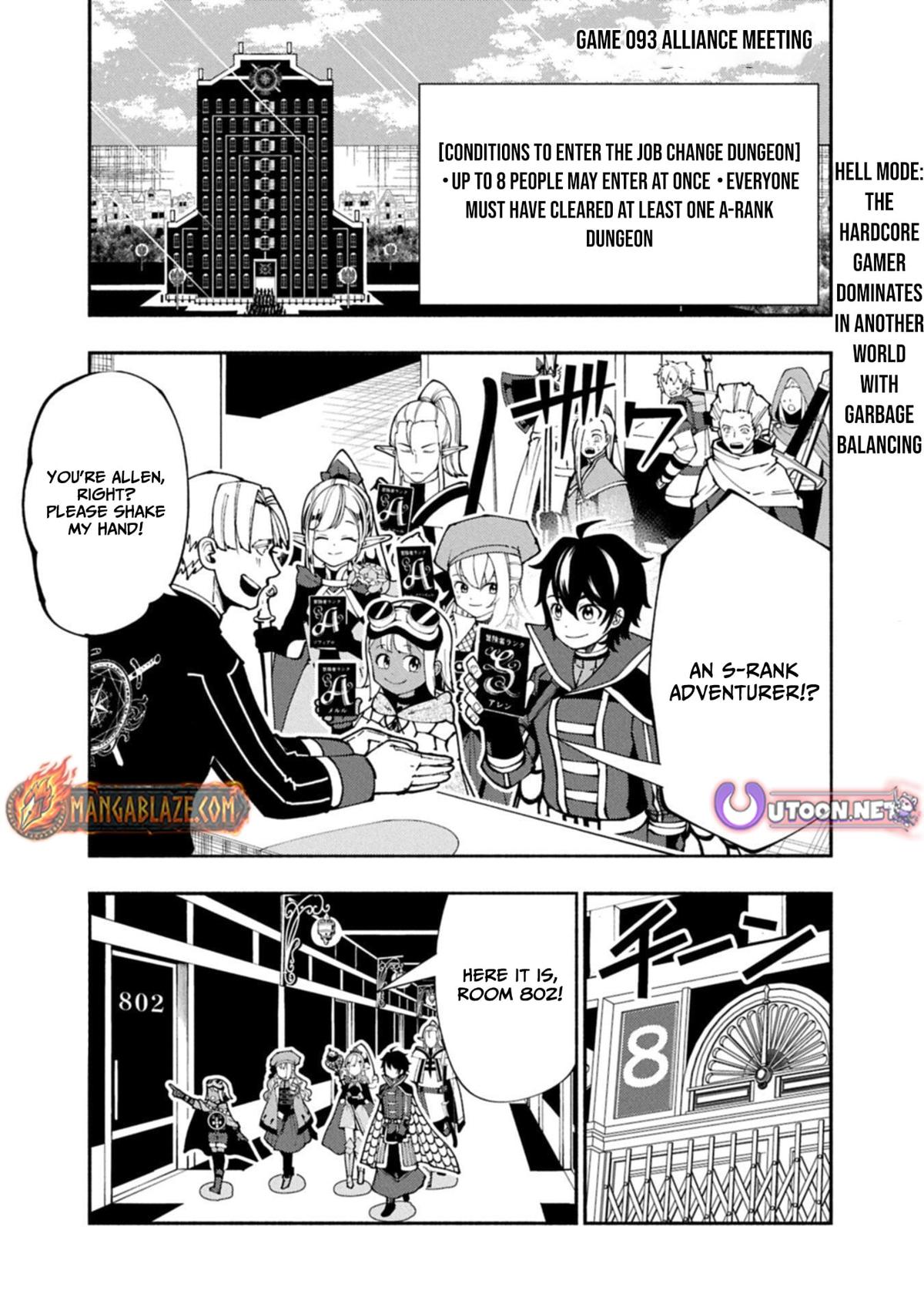 Hell Mode: Yarikomi Suki no Gamer wa Hai-settei no Isekai de Musou suru - Hajimari no Shoukanshi Chap 93.1 - Next Chap 94.1