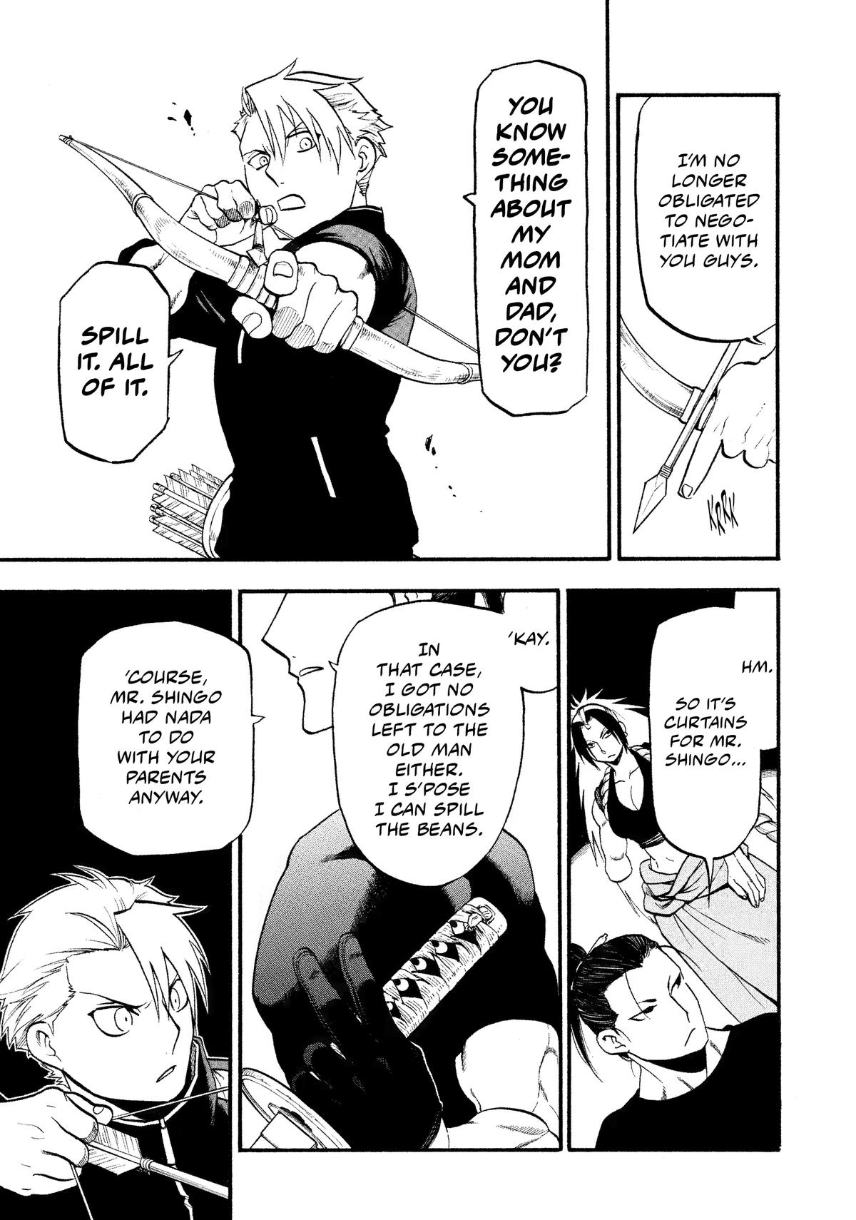 Yomi no Tsugai Chap 25 - Next Chap 26