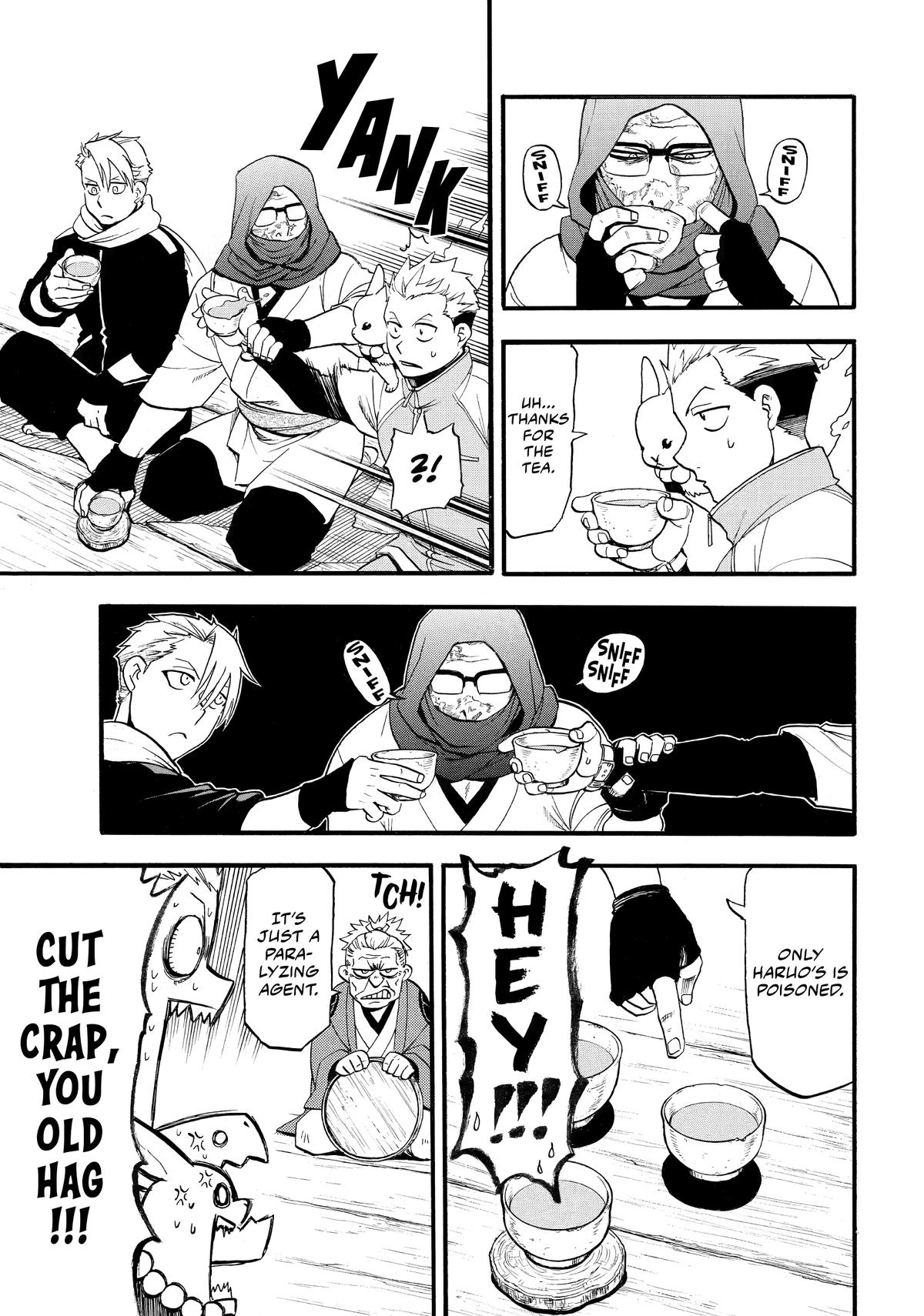 Yomi no Tsugai Chap 38 - Next Chap 39