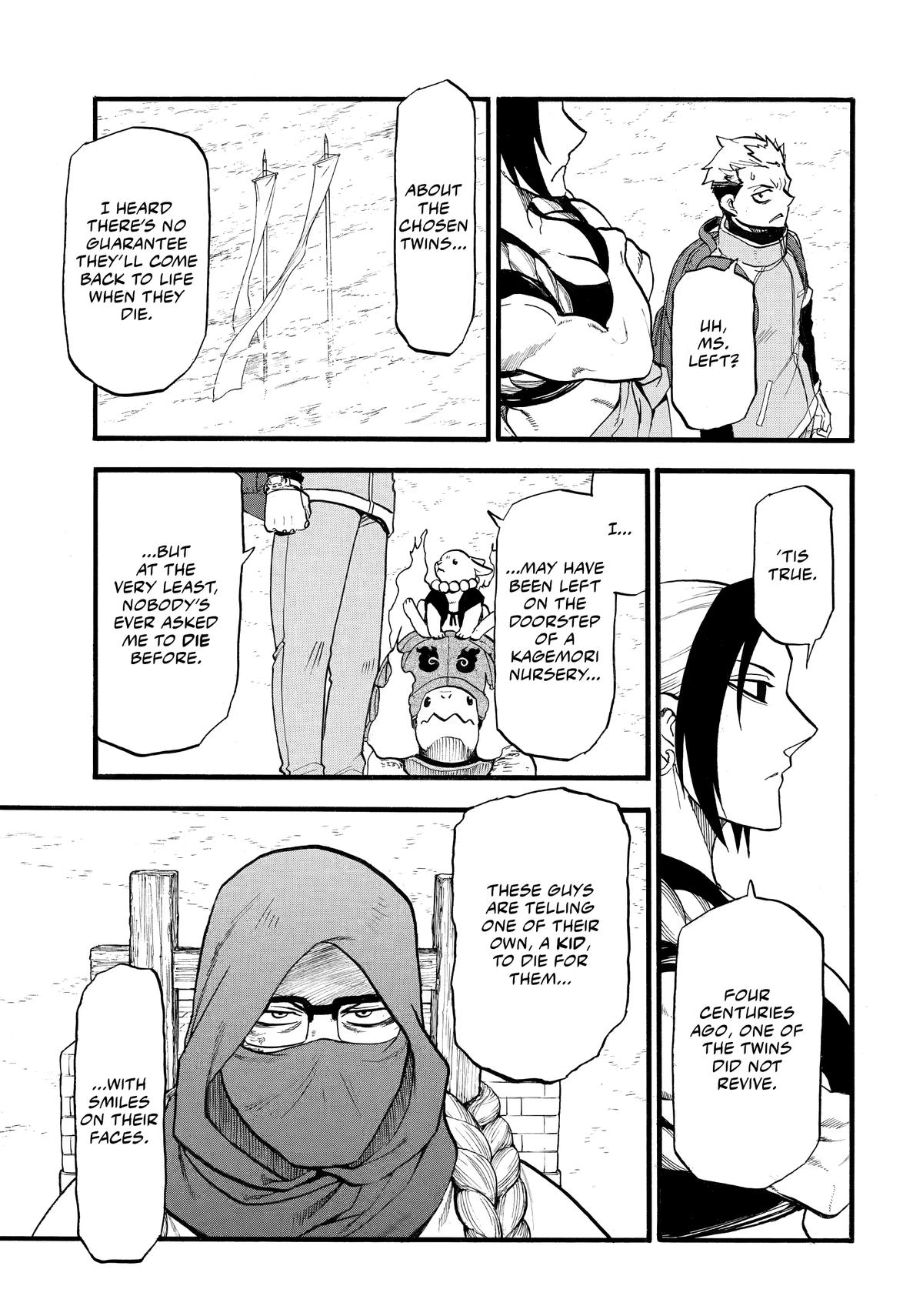 Yomi no Tsugai Chap 38 - Next Chap 39