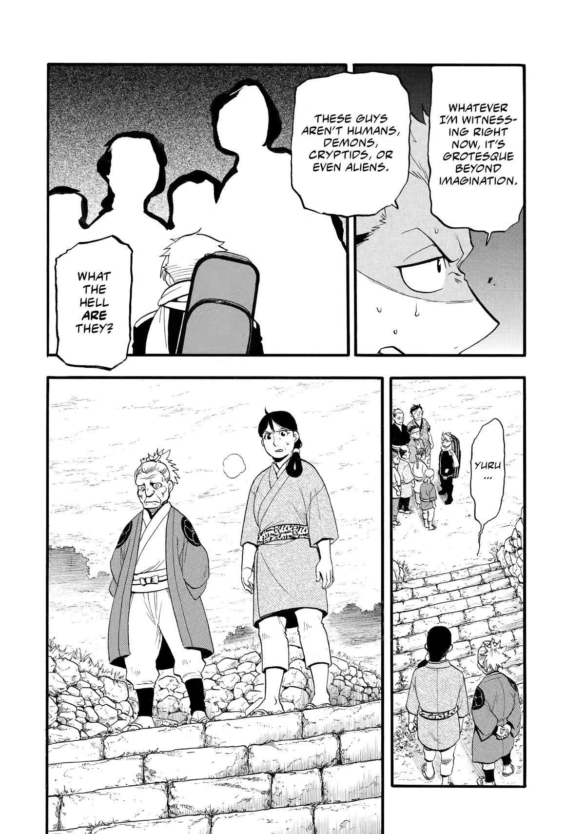 Yomi no Tsugai Chap 38 - Next Chap 39