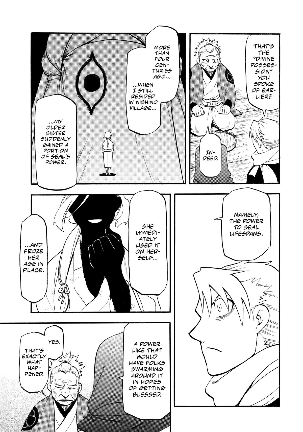 Yomi no Tsugai Chap 39 - Next Chap 40