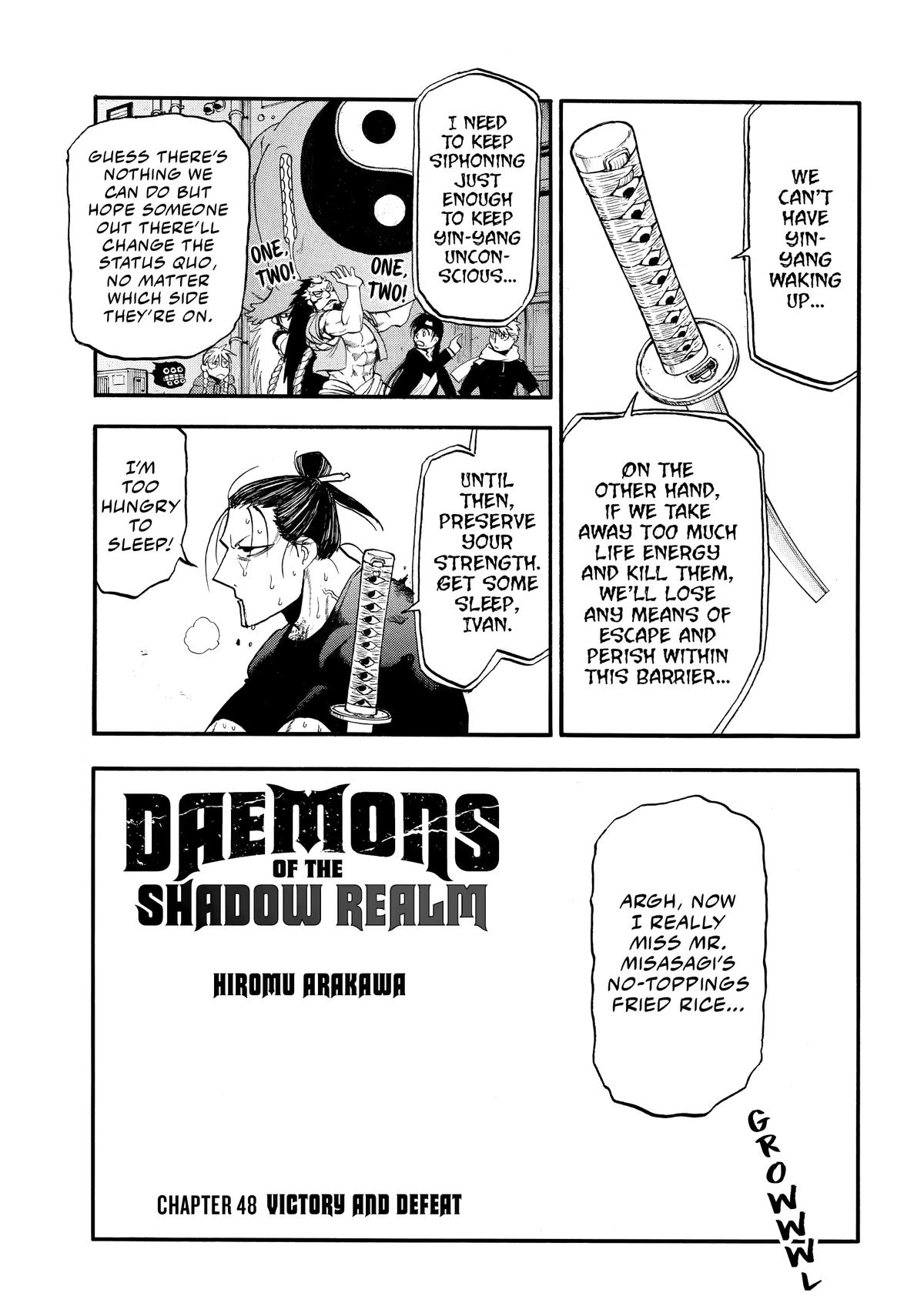 Yomi no Tsugai Chap 48 - Next Chap 49