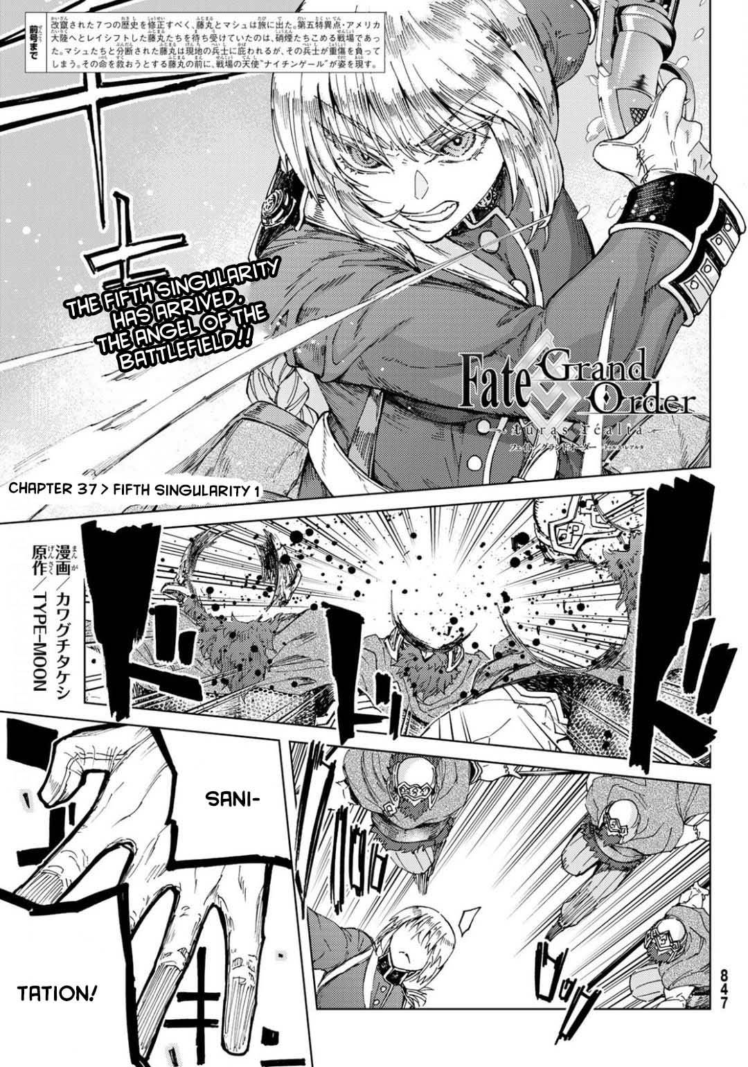 Fate/Grand Order: Turas Réalta Chap 37 - Next Chap 38