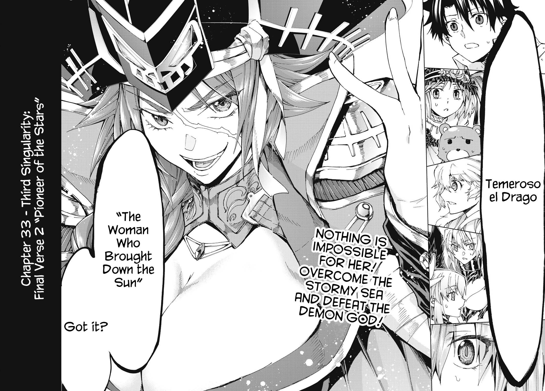 Fate/Grand Order: Turas Réalta Chap 33 - Next Chap 34