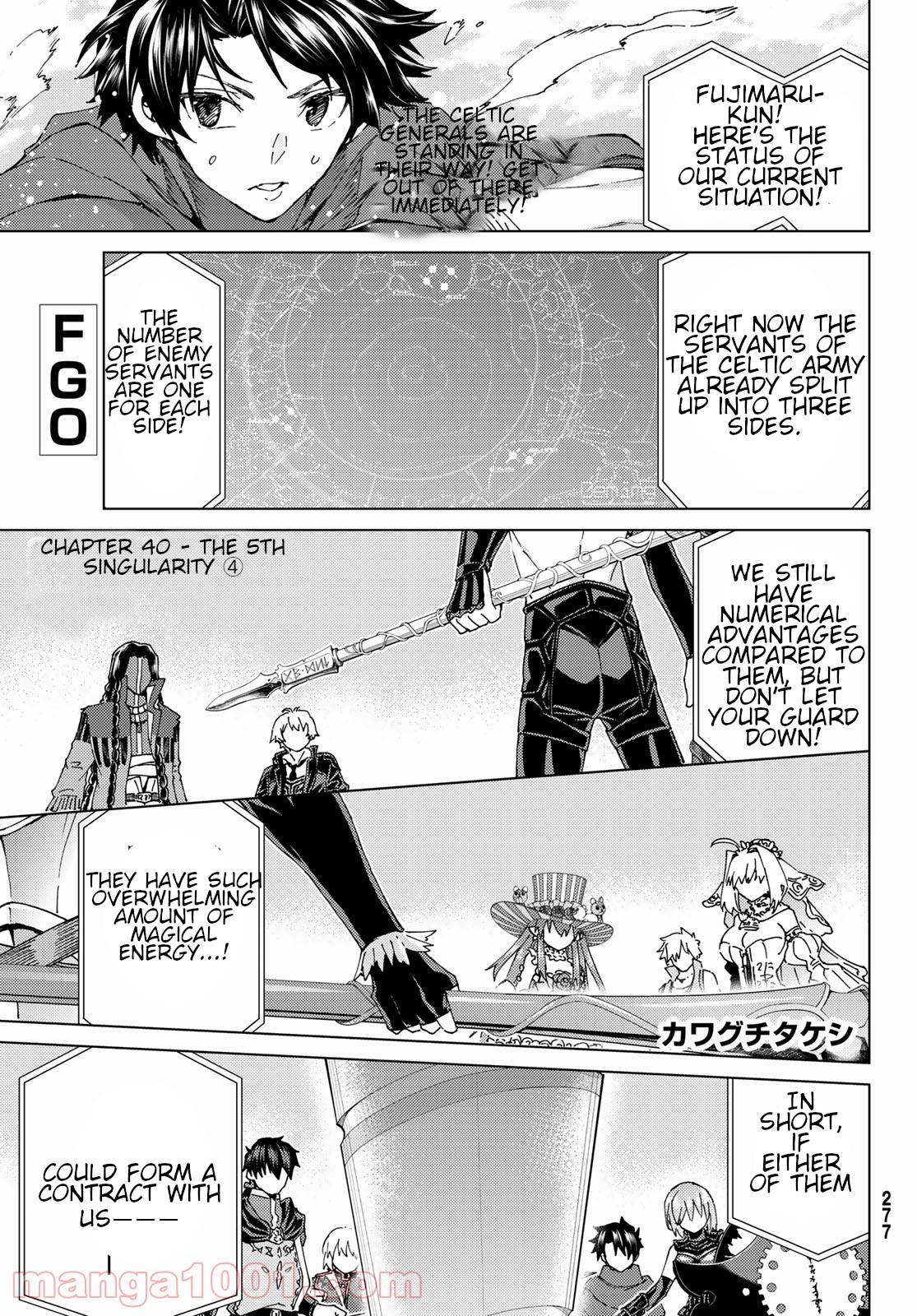 Fate/Grand Order: Turas Réalta Chap 40 - Next Chap 41